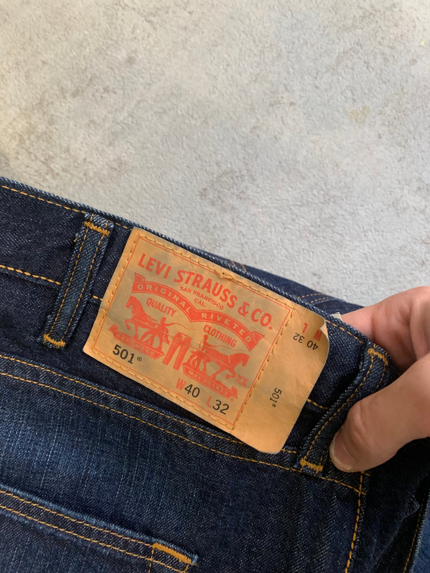 Pantalones Vaqueros Vintage Levi’s 501 - XL