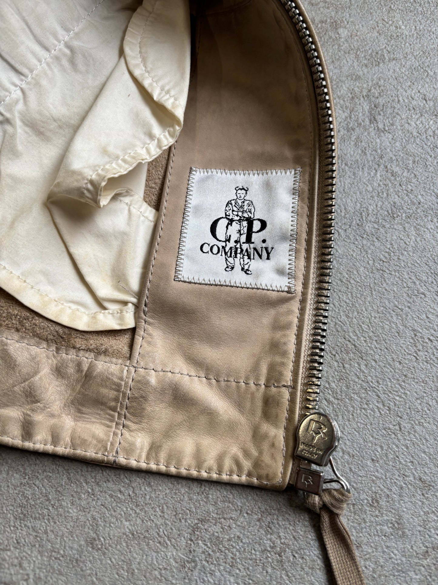 Chaqueta Cuero Bomber C.P Company 2008 - S