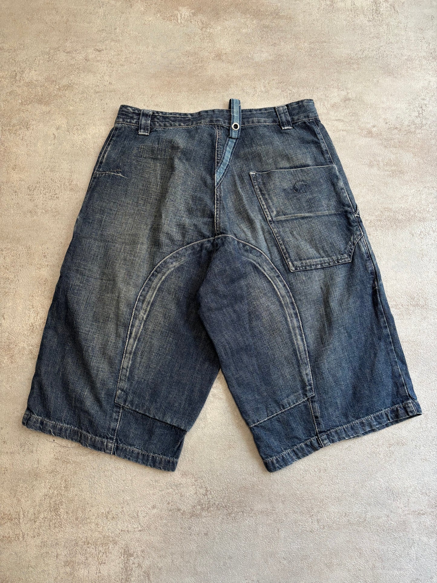 Shorts Asimétricos Seal Kay Vintage - S