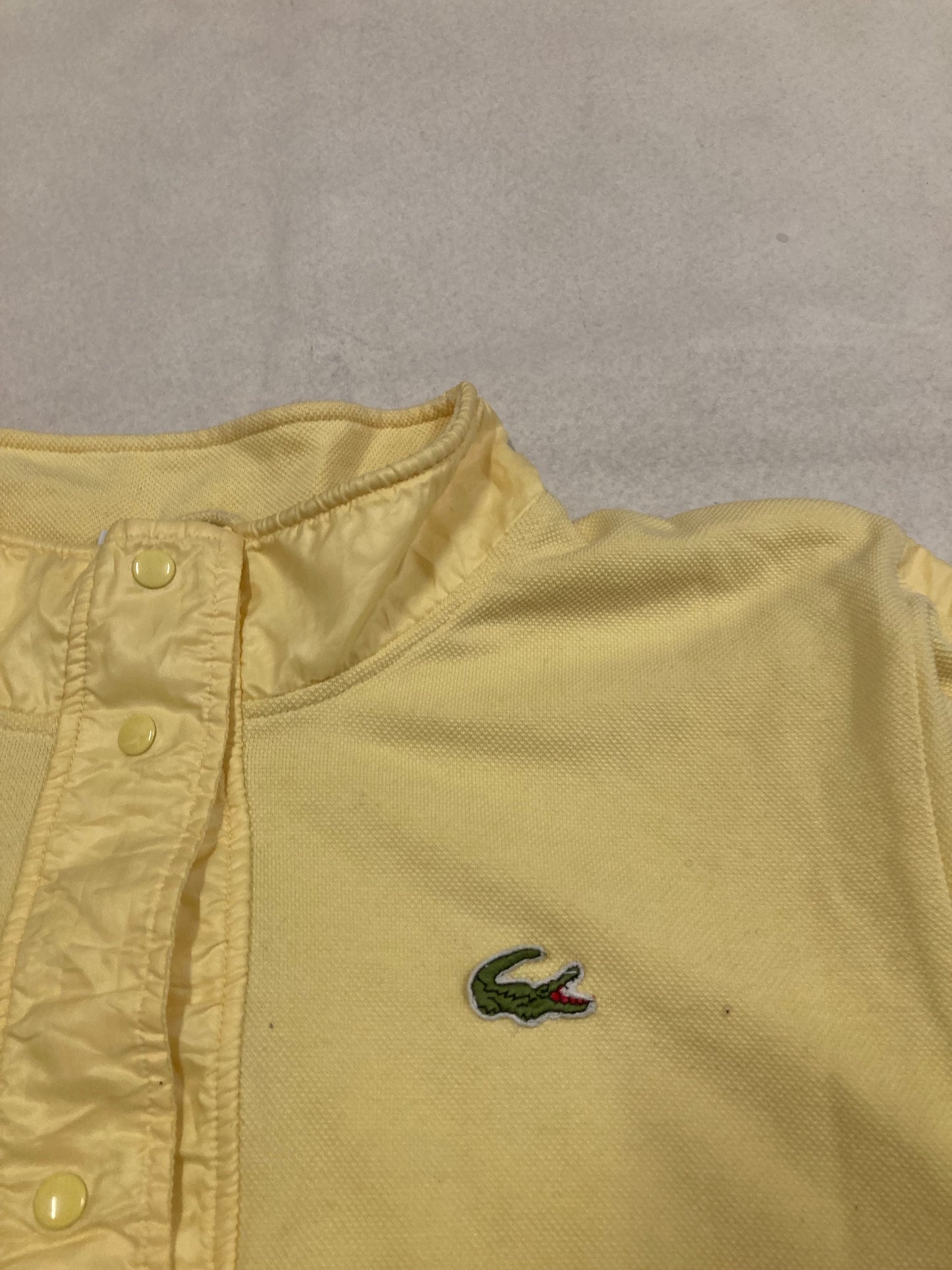 Half Zip Lacoste 80s Vintage - S