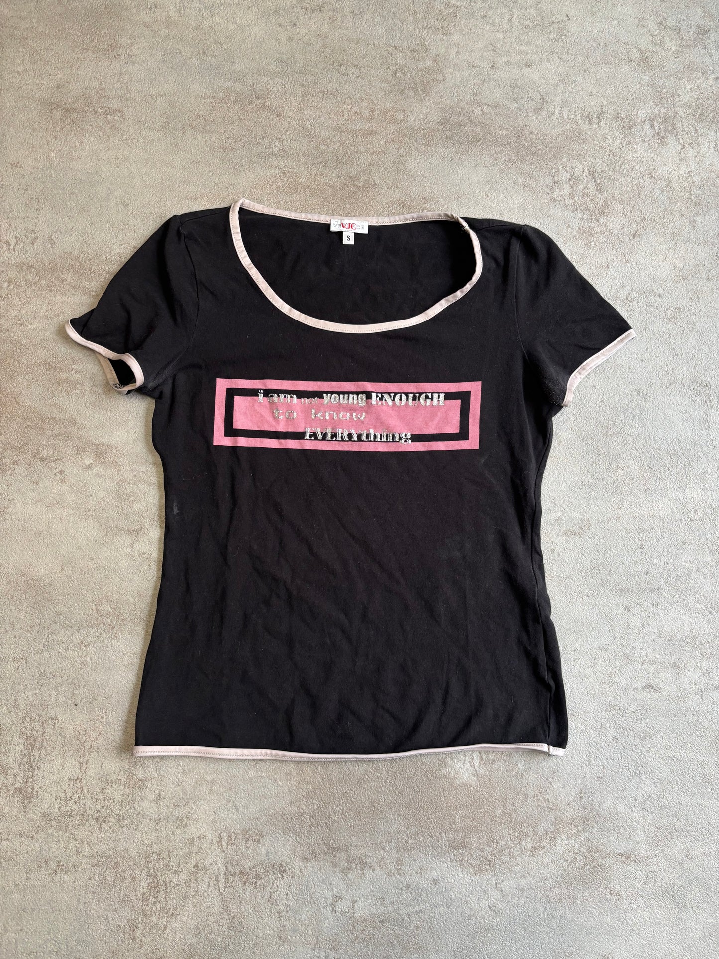 Camiseta Top Versace 00s Vintage - S