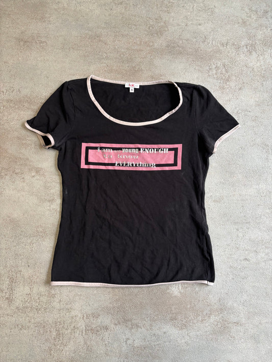 Camiseta Top Versace 00s Vintage - S