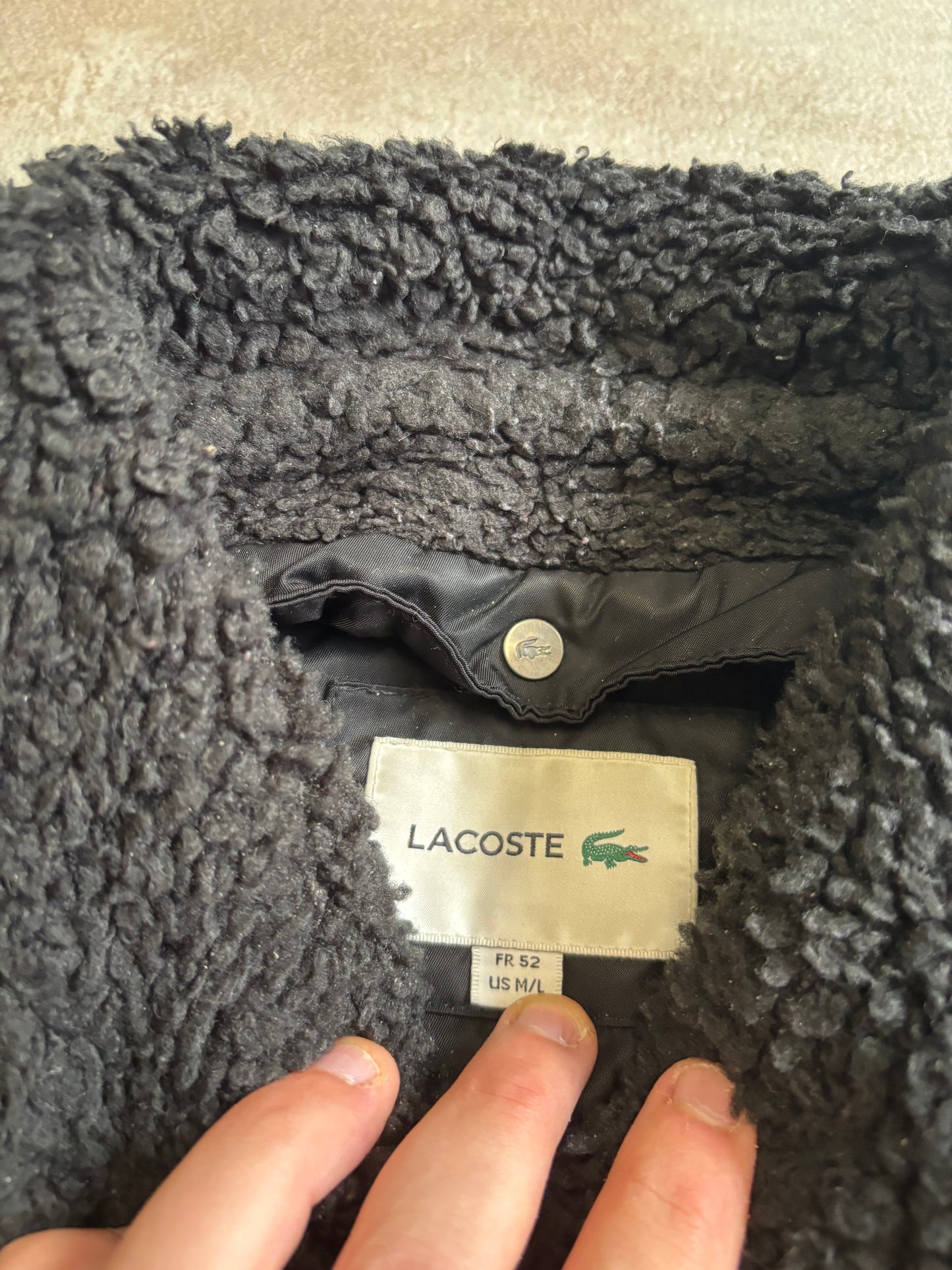 Chaqueta Bomber Lacoste ‘MA-1 Style’ - M