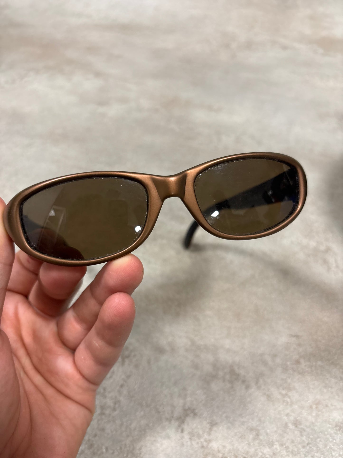 Gafas Marrones Mate Dolce & Gabbana 00s Vintage