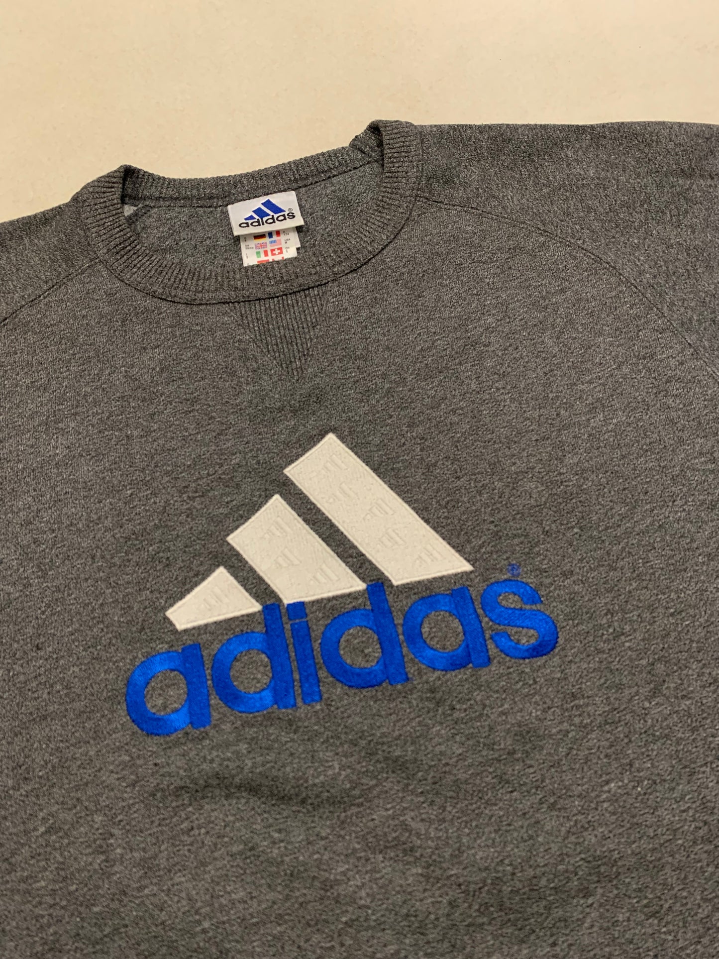 Sudadera Vintage Adidas 90’s - L