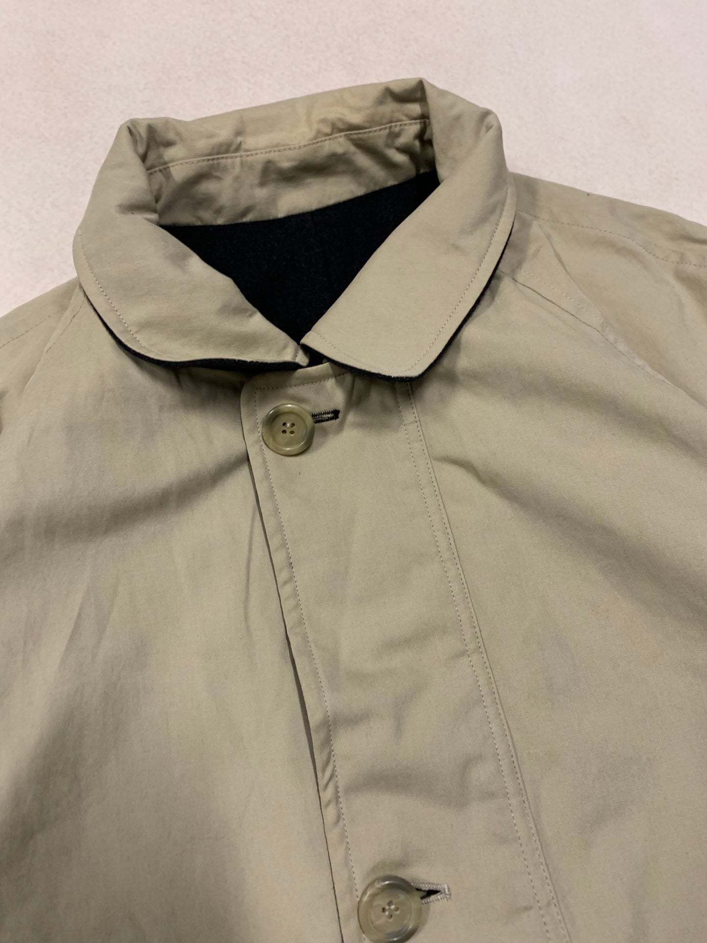 Abrigo Gabardina Vintage Burberry Reversible - L