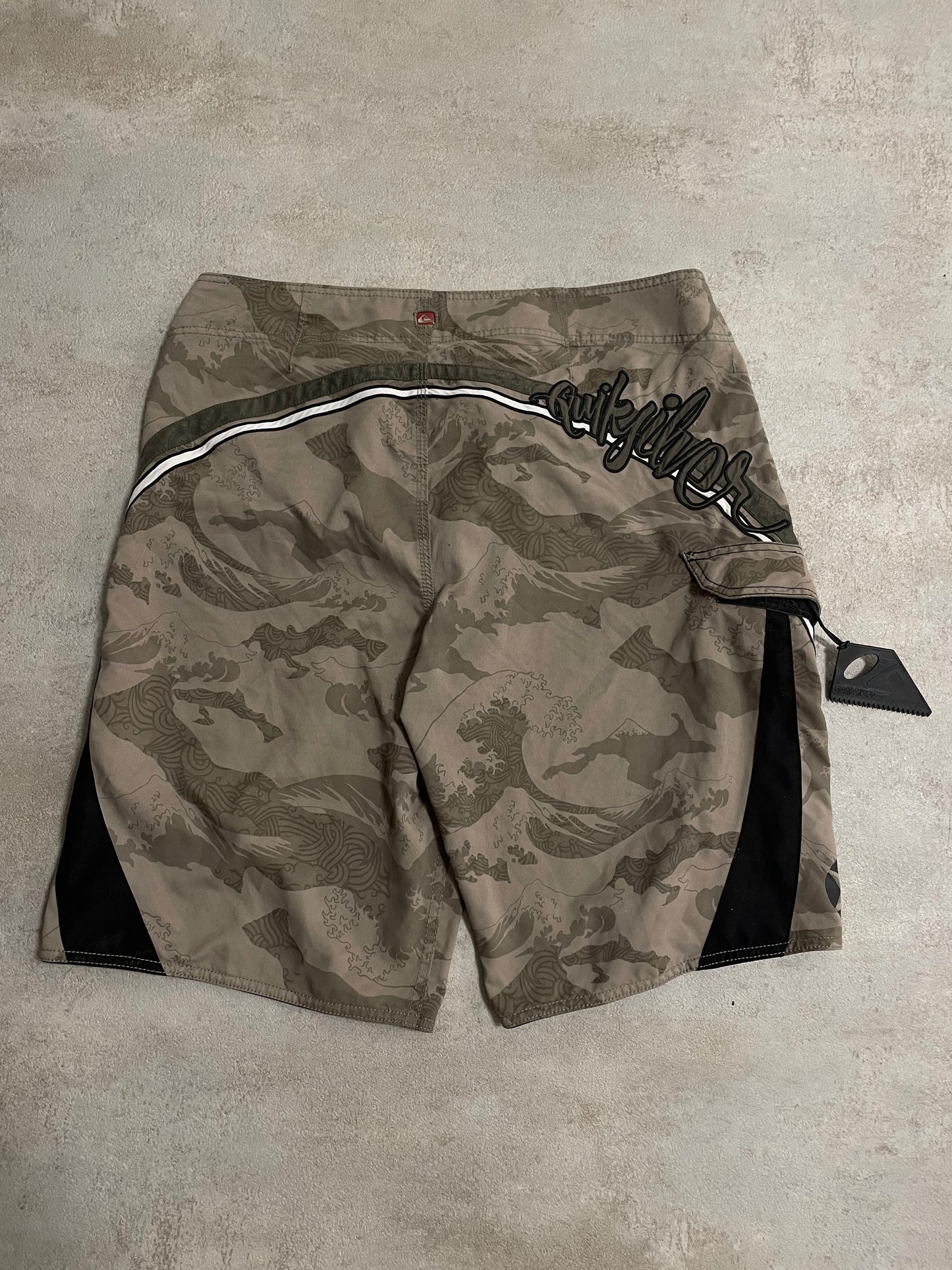 Shorts Bañador Quiksilver Piratas 00s Vintage - L
