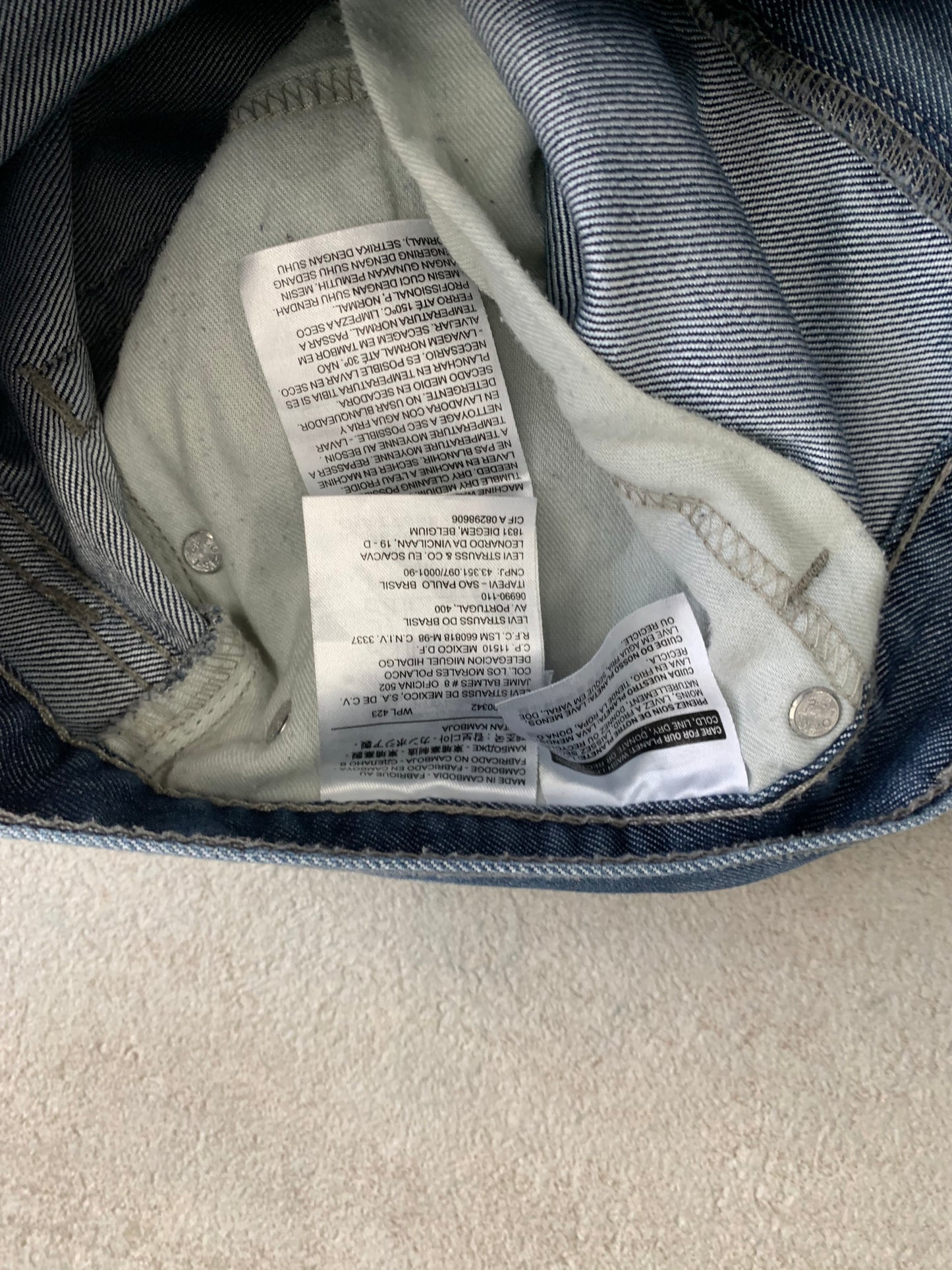 Vaqueros Vintage Levi’s 514 - M