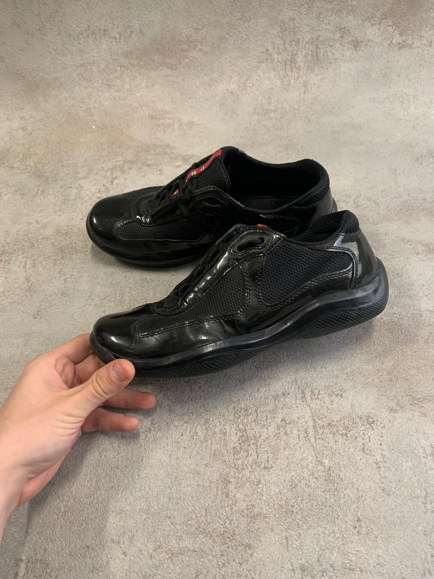Zapatillas Charol Vintage Prada America’s Cup 00’s - 38