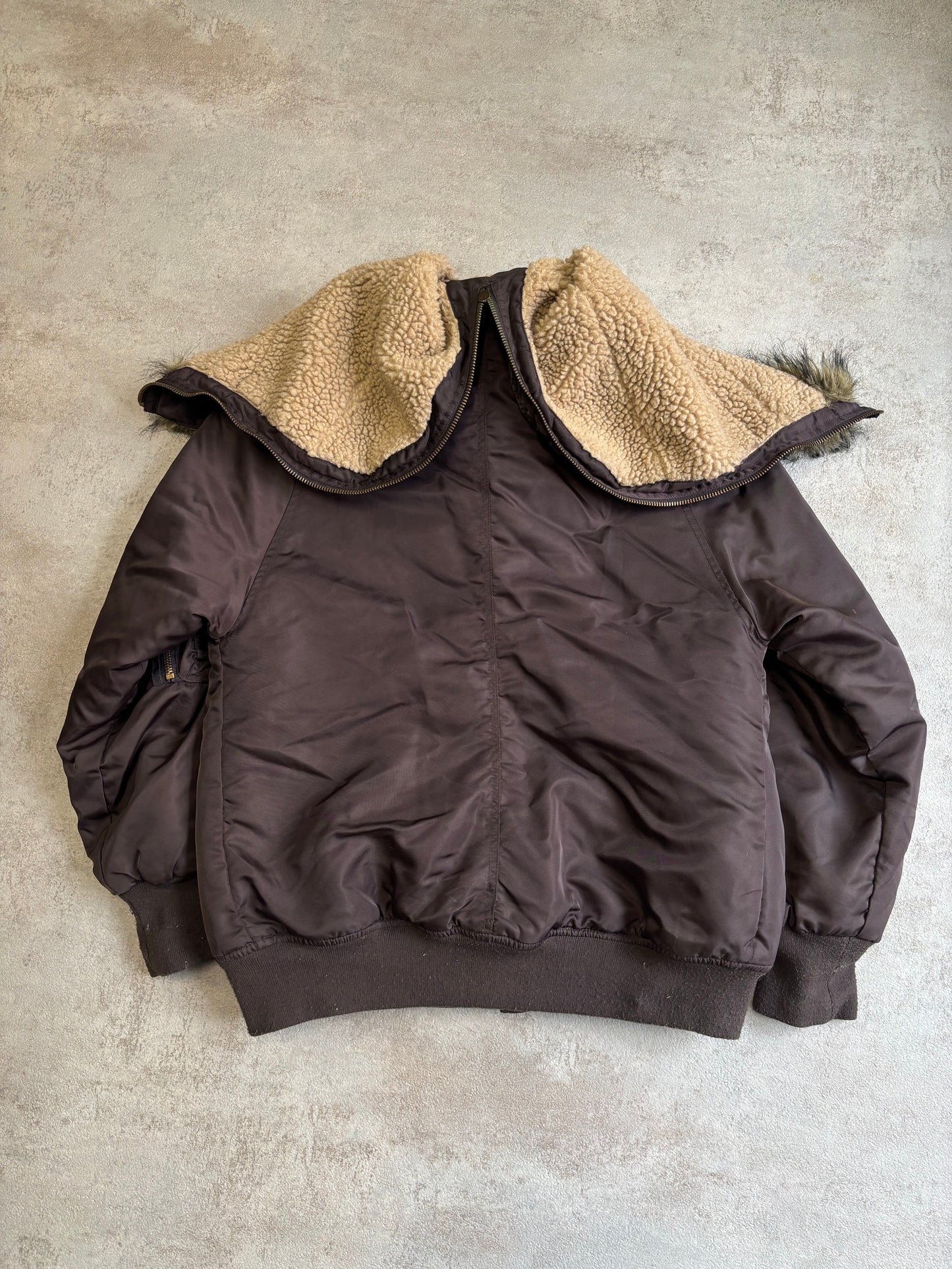 Chaqueta Bomber N2-B Fur Dolce & Gabbana 2002 Vintage - L