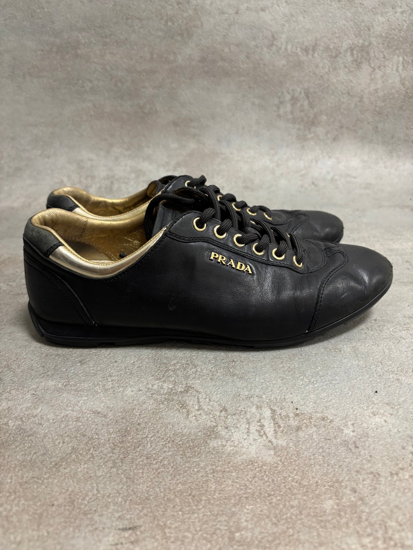 Zapatos Prada Logo 00s Vintage - 36
