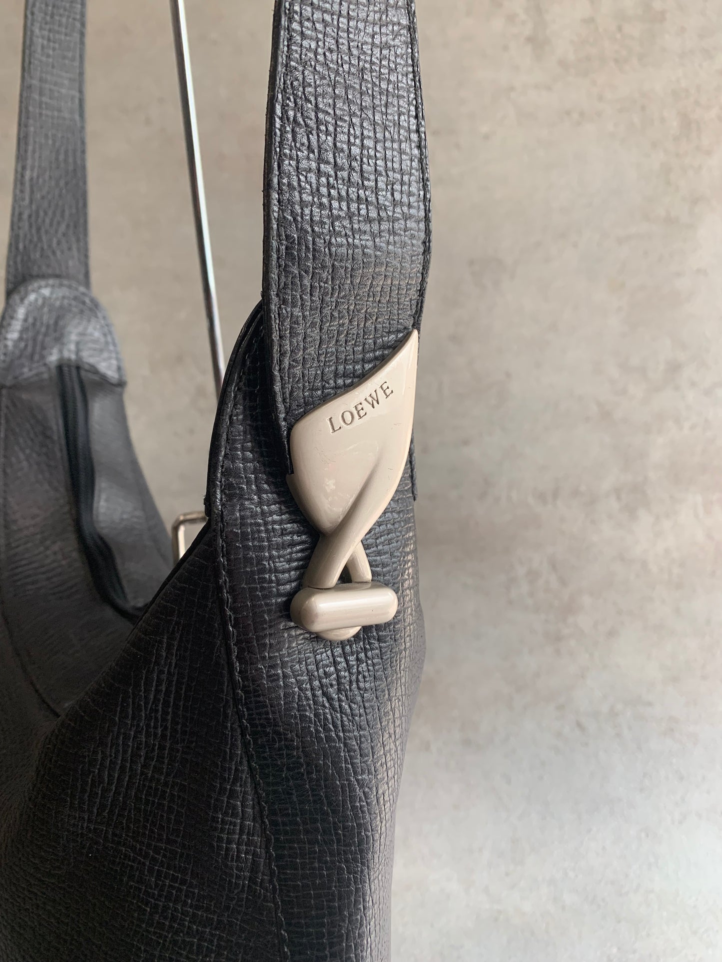 Bolso Cuero Vintage Loewe 90’s