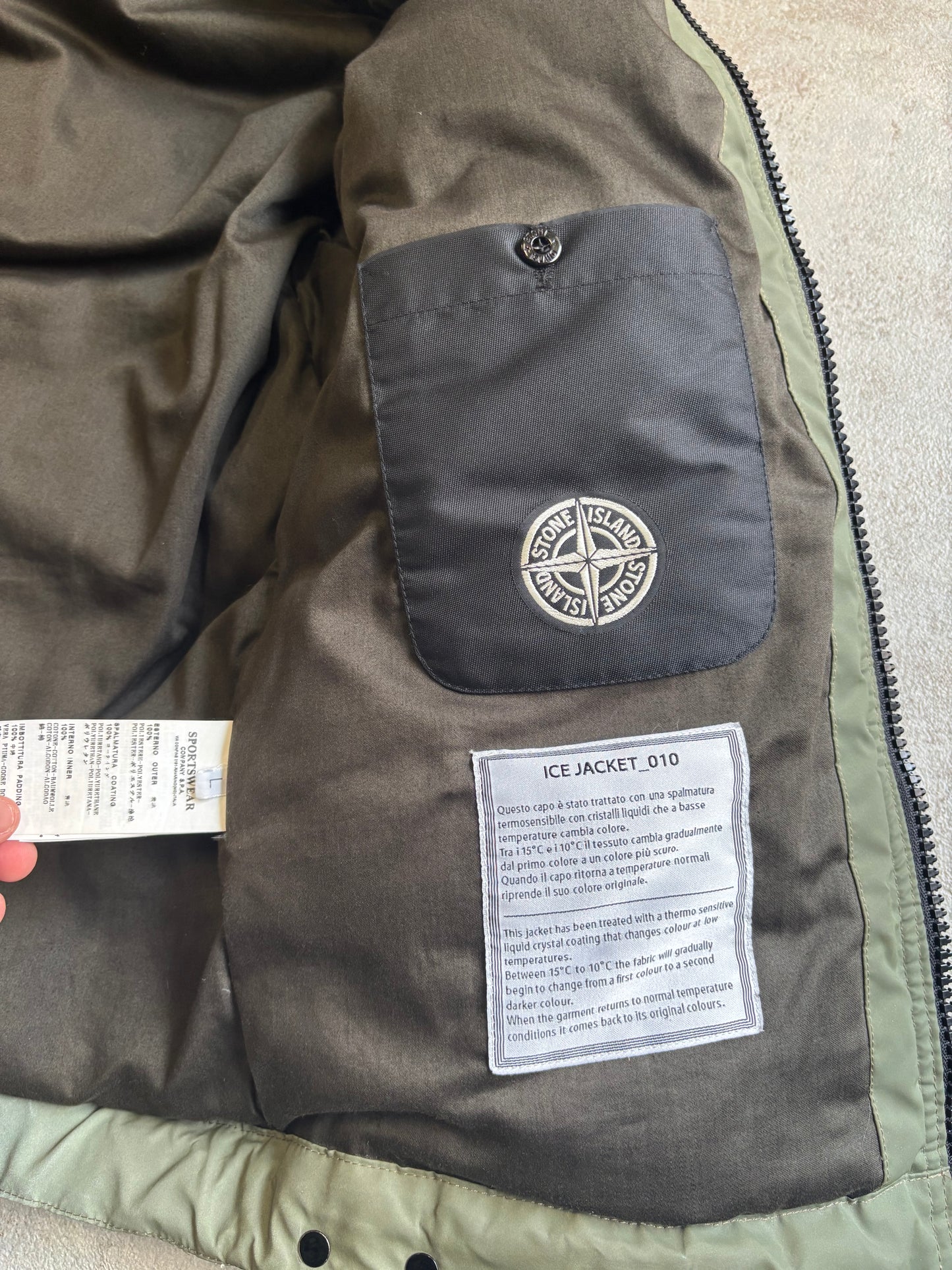 Chaqueta ‘Ice Jacket’ AW2010 Stone Island - L