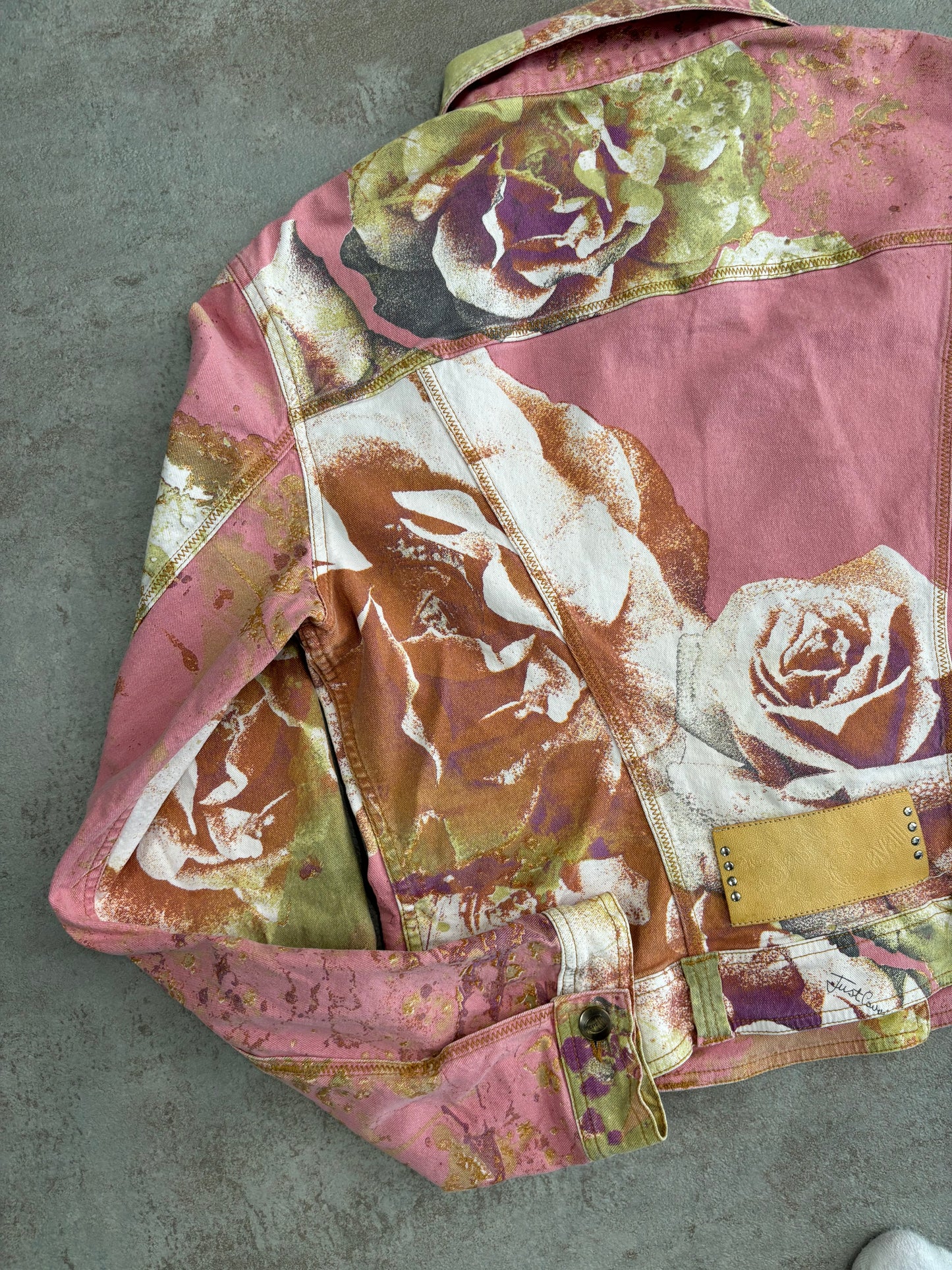 Chaqueta Elástica Full Print Just Cavalli S2004 Vintage - L
