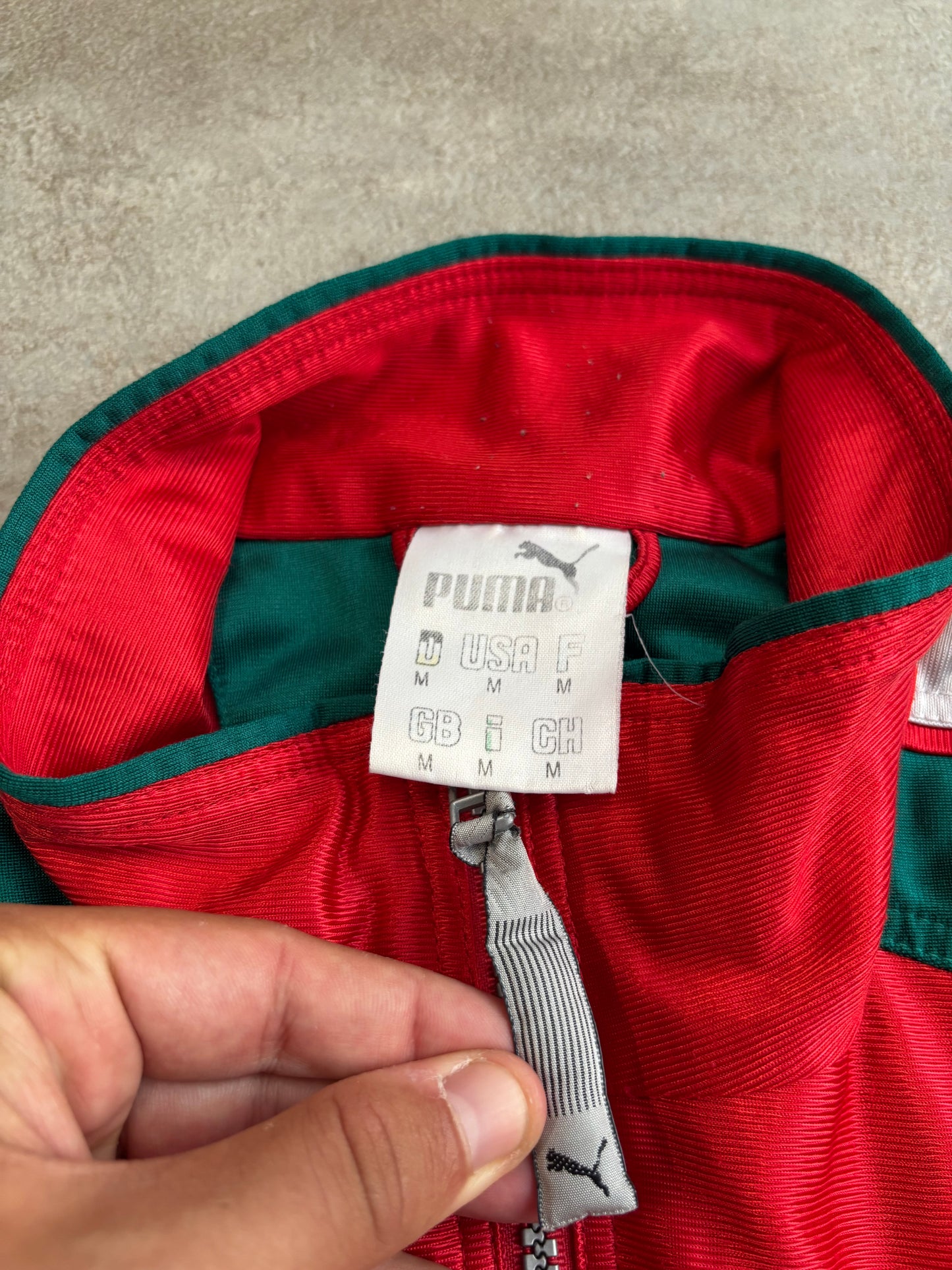 Chaqueta Track Puma Marruecos 1998/99 Vintage - L