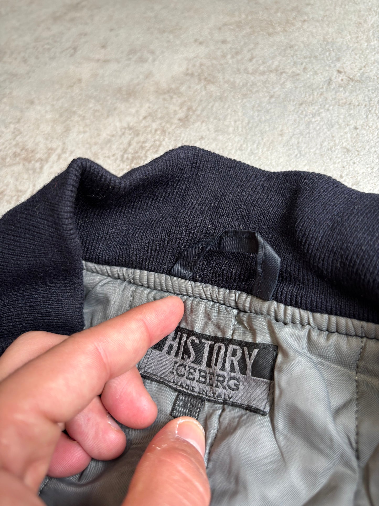 Chaqueta Bomber Iceberg ‘Snoopy’ 90s Vintage - L