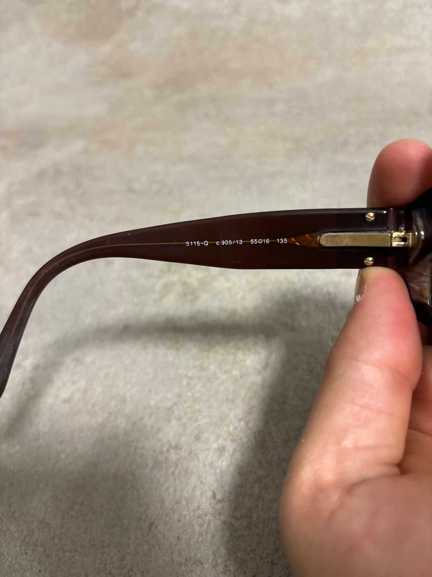 Gafas Rectangulares Chanel ‘Big Logo’ 00s Vintage