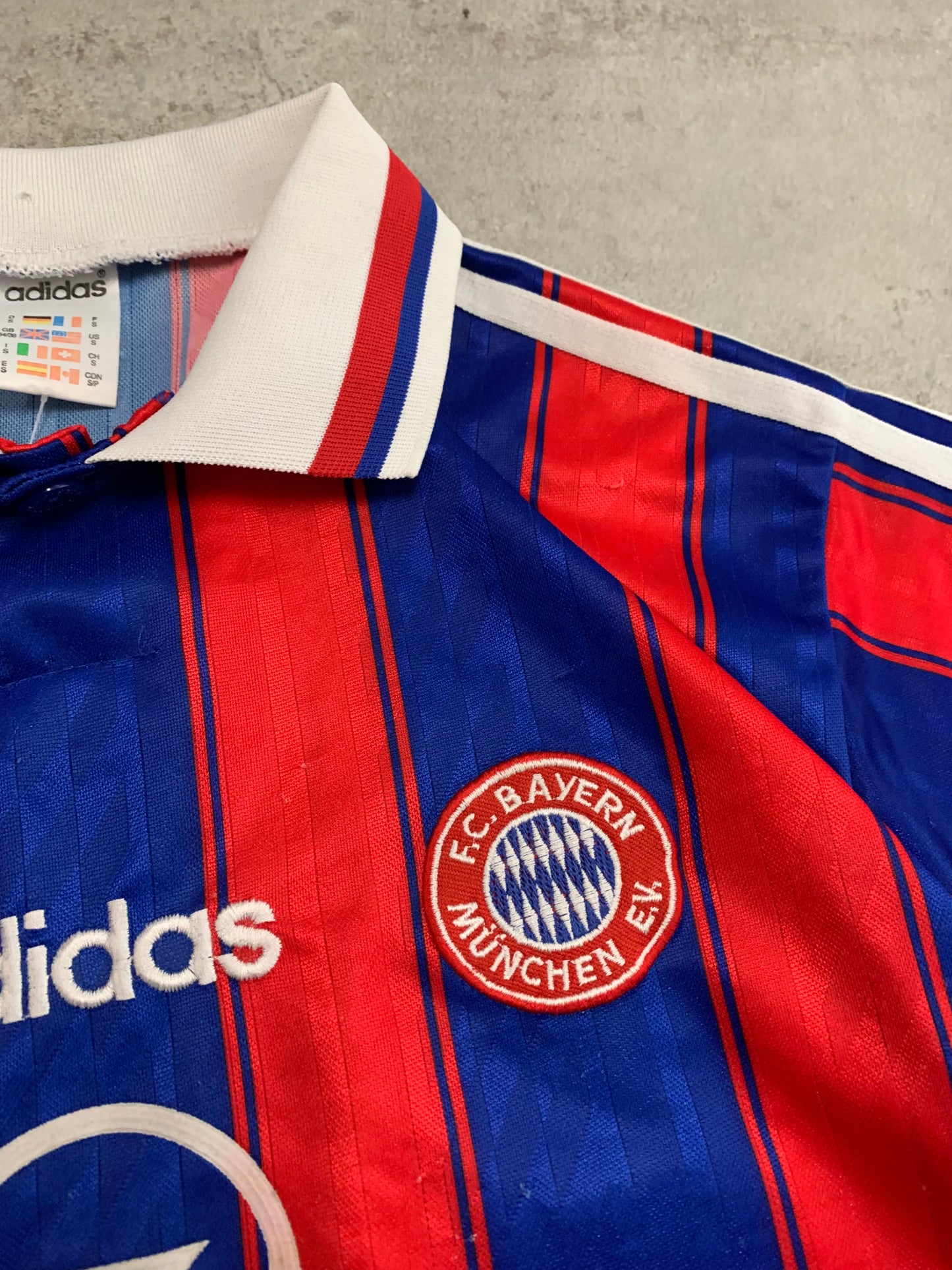 Camiseta Fútbol Vintage Bayern Múnich 1995 Kit - S