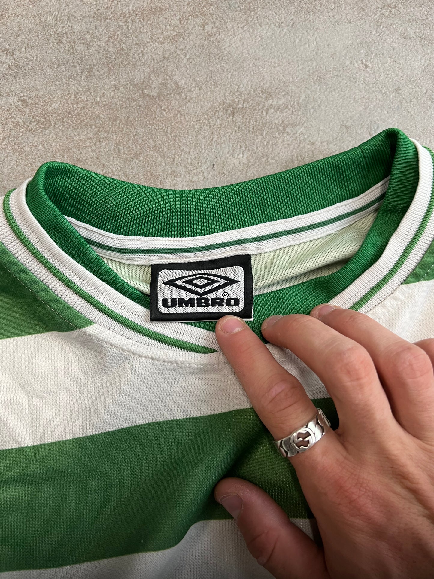 Camiseta Fútbol Vintage Umbro Celtic 00’s - XXl