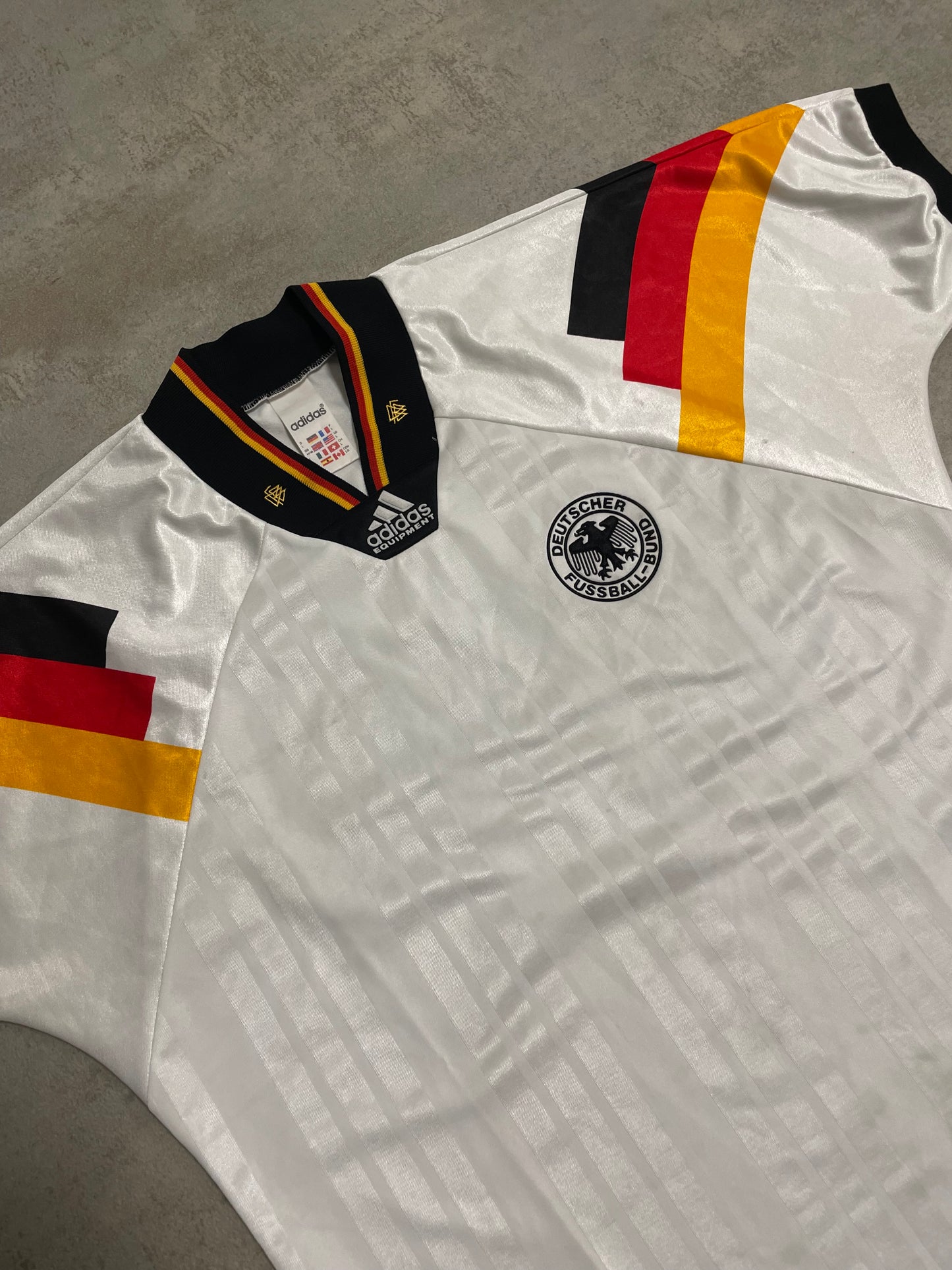 Camiseta Adidas Equipment Selección Alemania 1992 Vintage - L