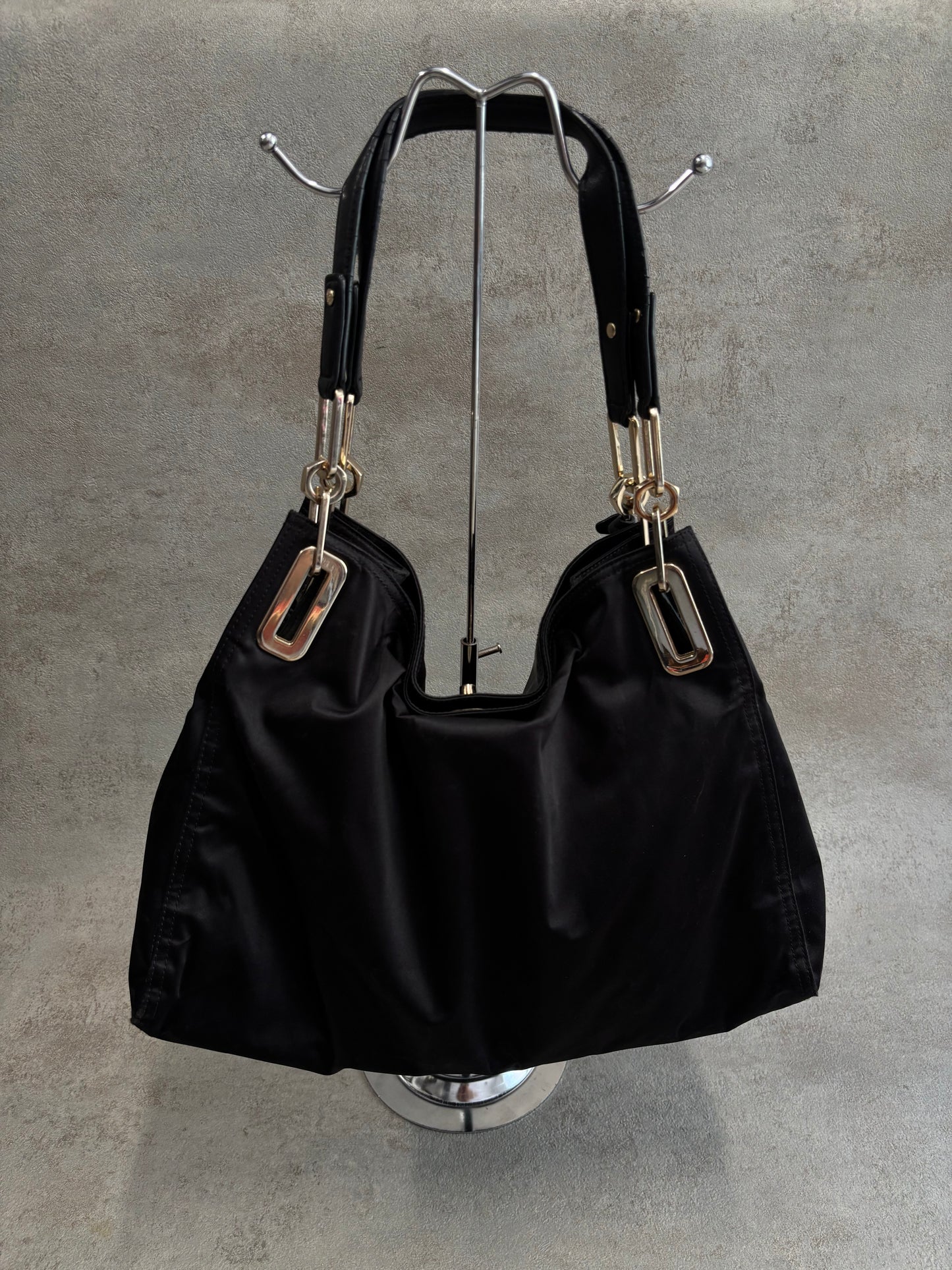 Bolso Satinado DKNY 00s Vintage