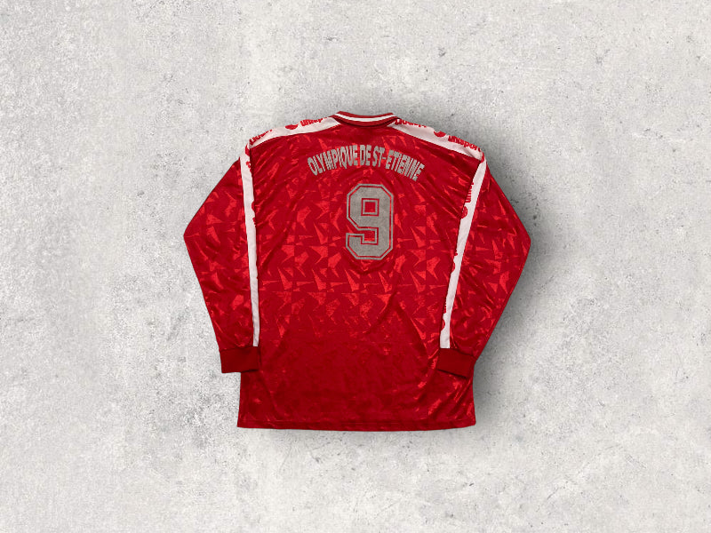 Camiseta Olympique Saint Ettiene ‘9’ 80s Vintage - XL