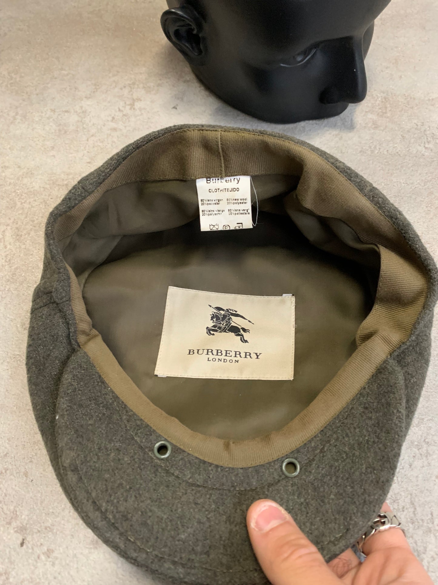 Boina Vintage Burberry 90’s