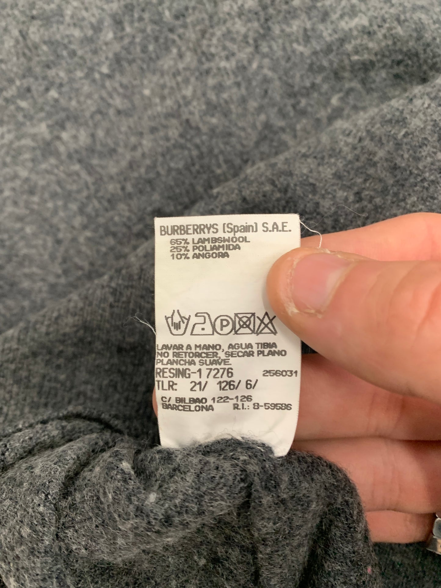 Jersey Vintage Burberry 80’s - L