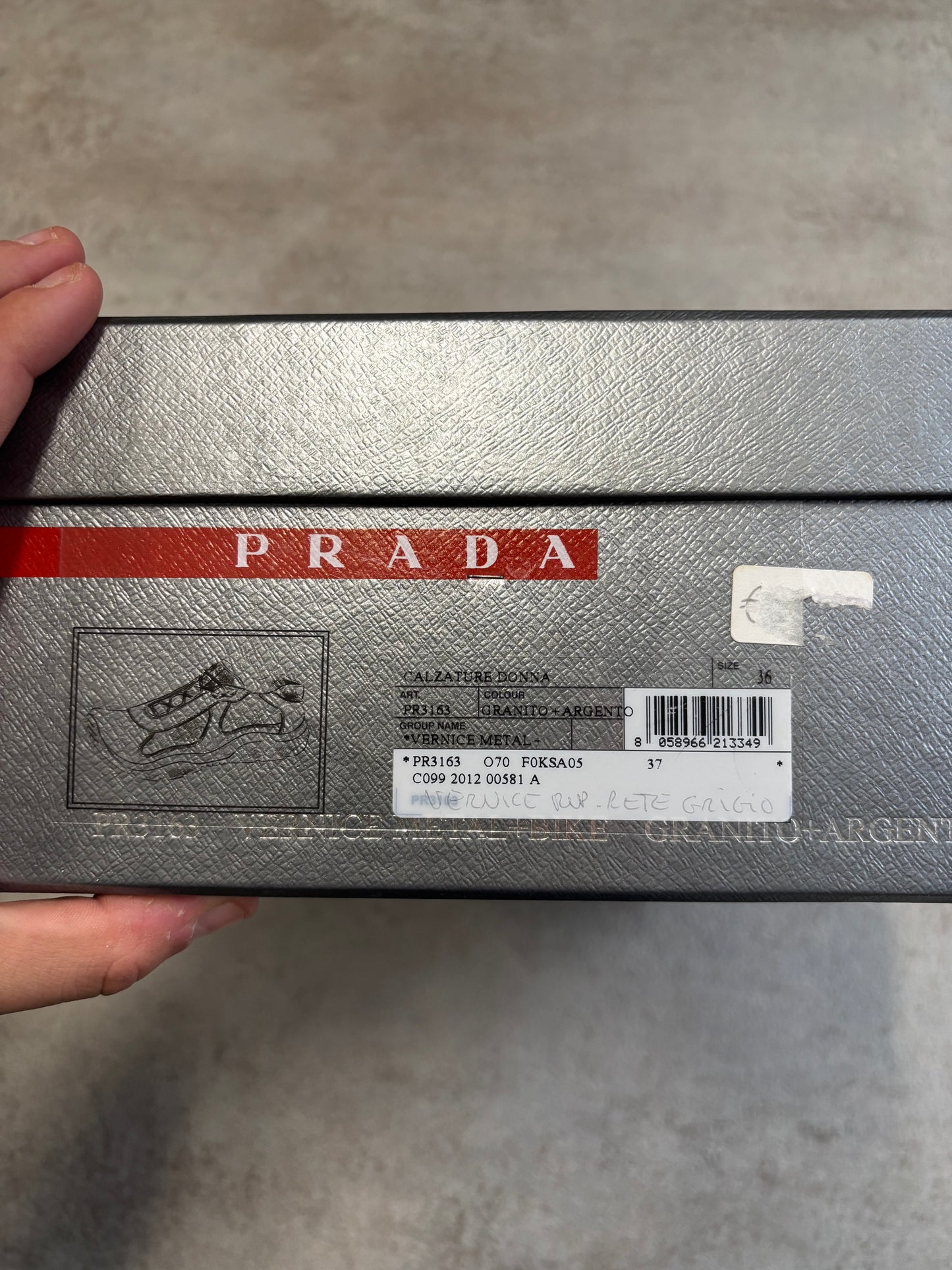 Zapatillas Charol Prada America’s Cup 00s Vintage + OG Case - 37,5