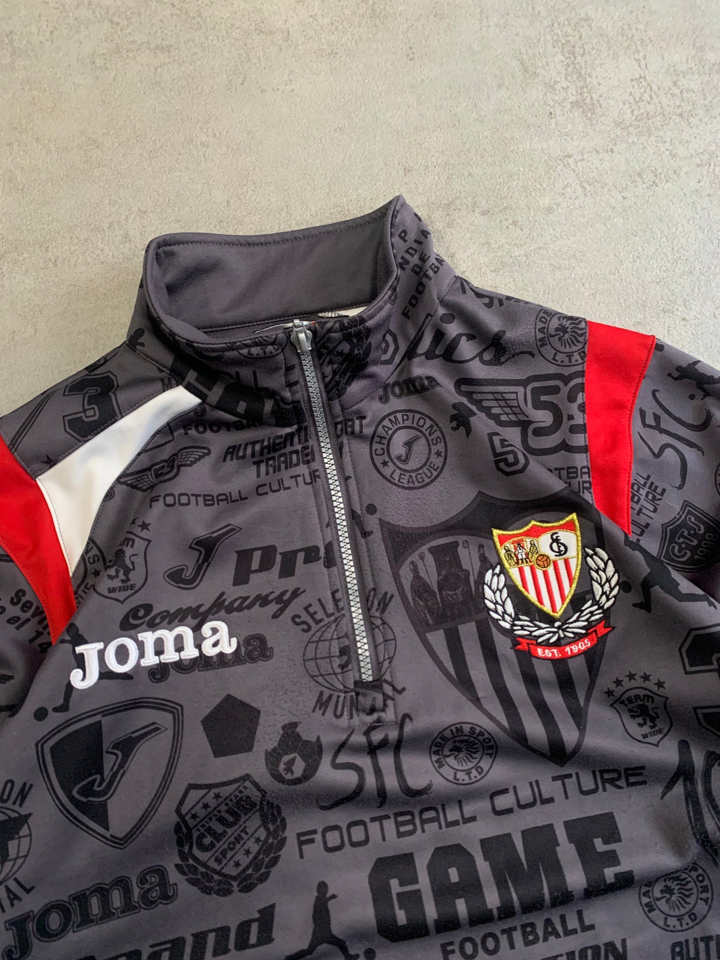 Chaqueta Full Print Vintage Joma Sevilla 00’s - M