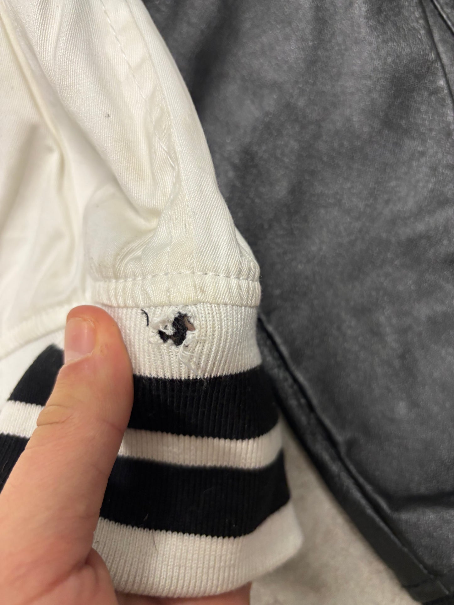 Chaqueta Cuero Armani Jeans 00s Vintage - S