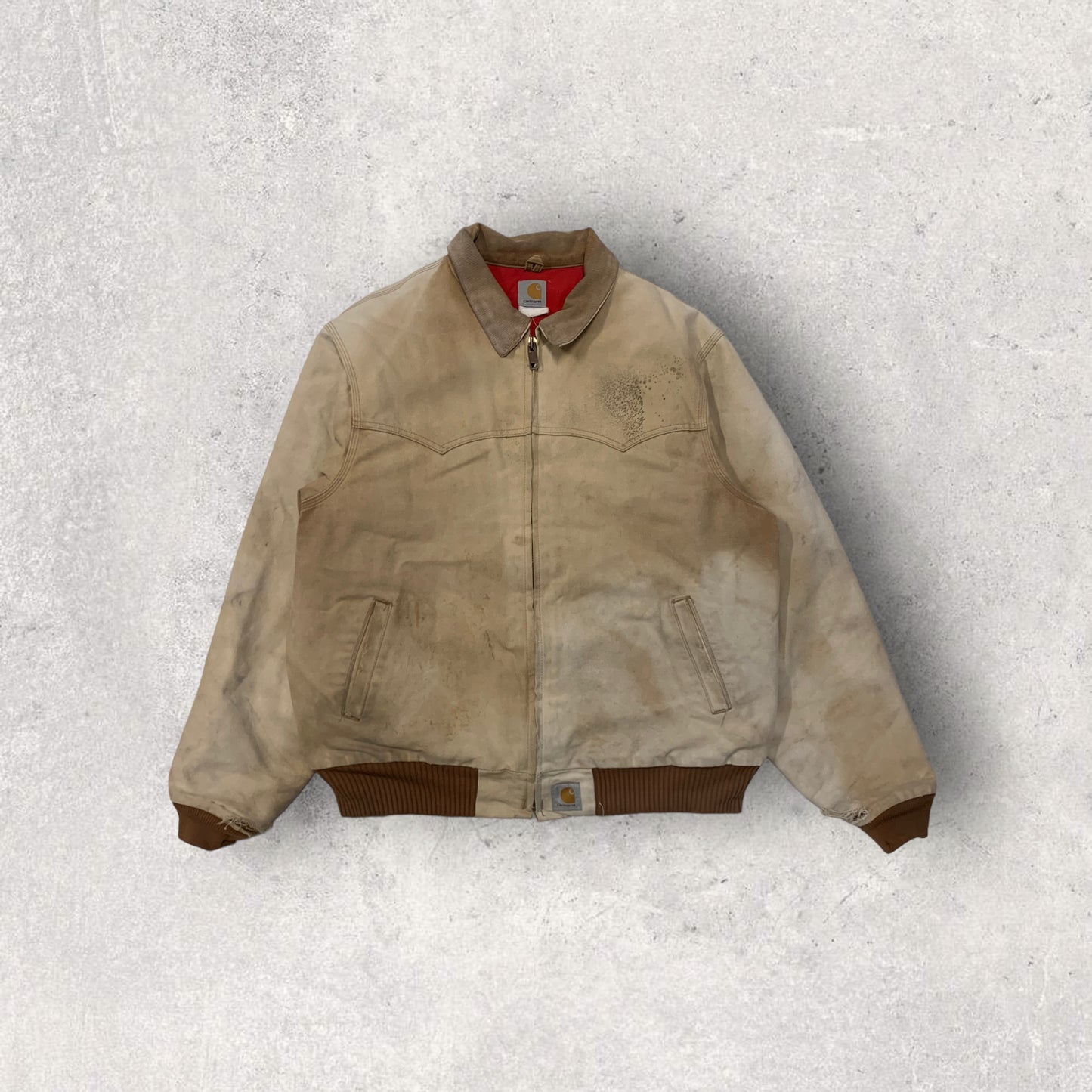 Chaqueta Vintage Carhartt Santa Fe Worker Trashed Jacket - Xl