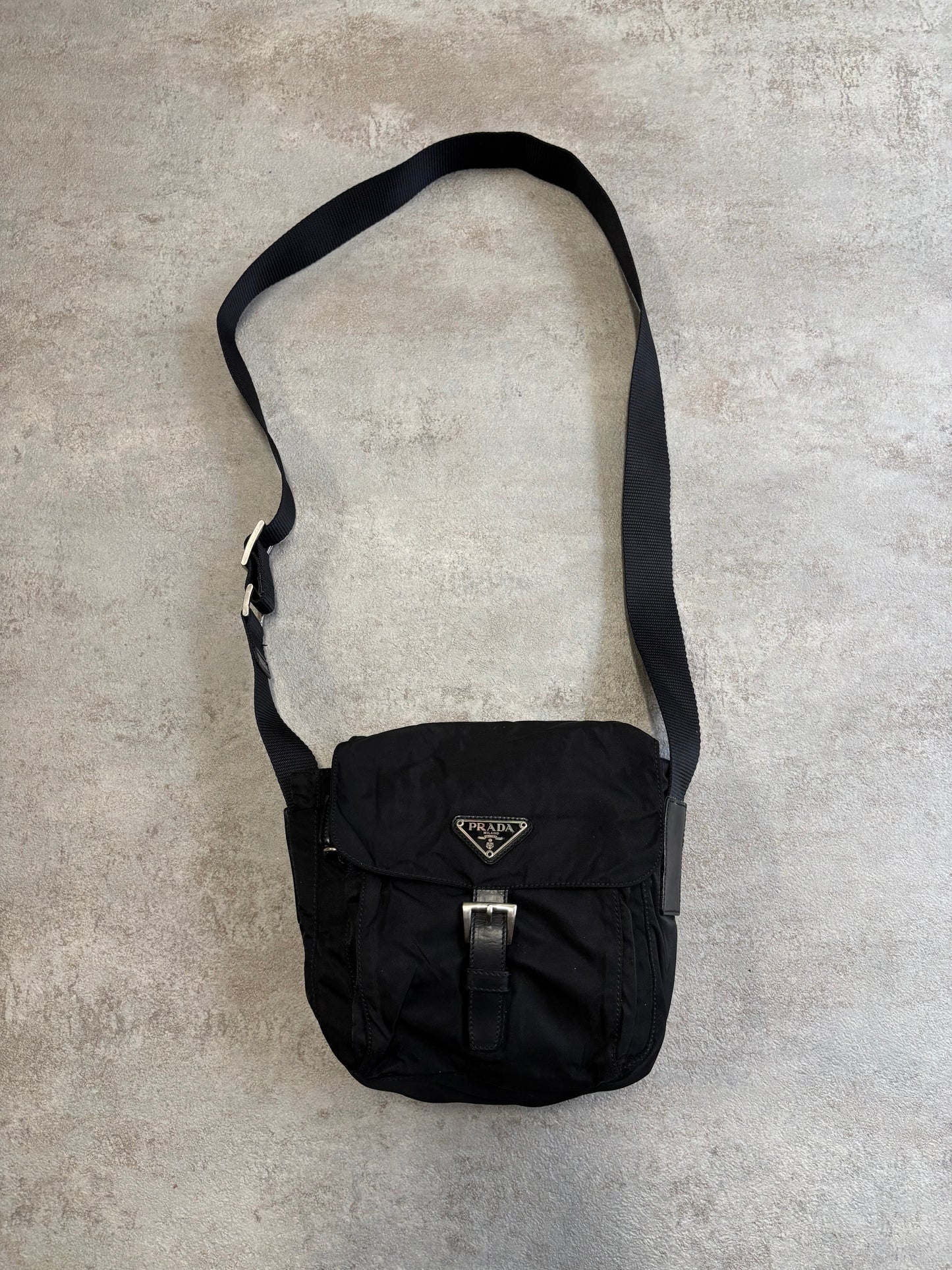 Bandolera Prada Nylon 90s Vintage
