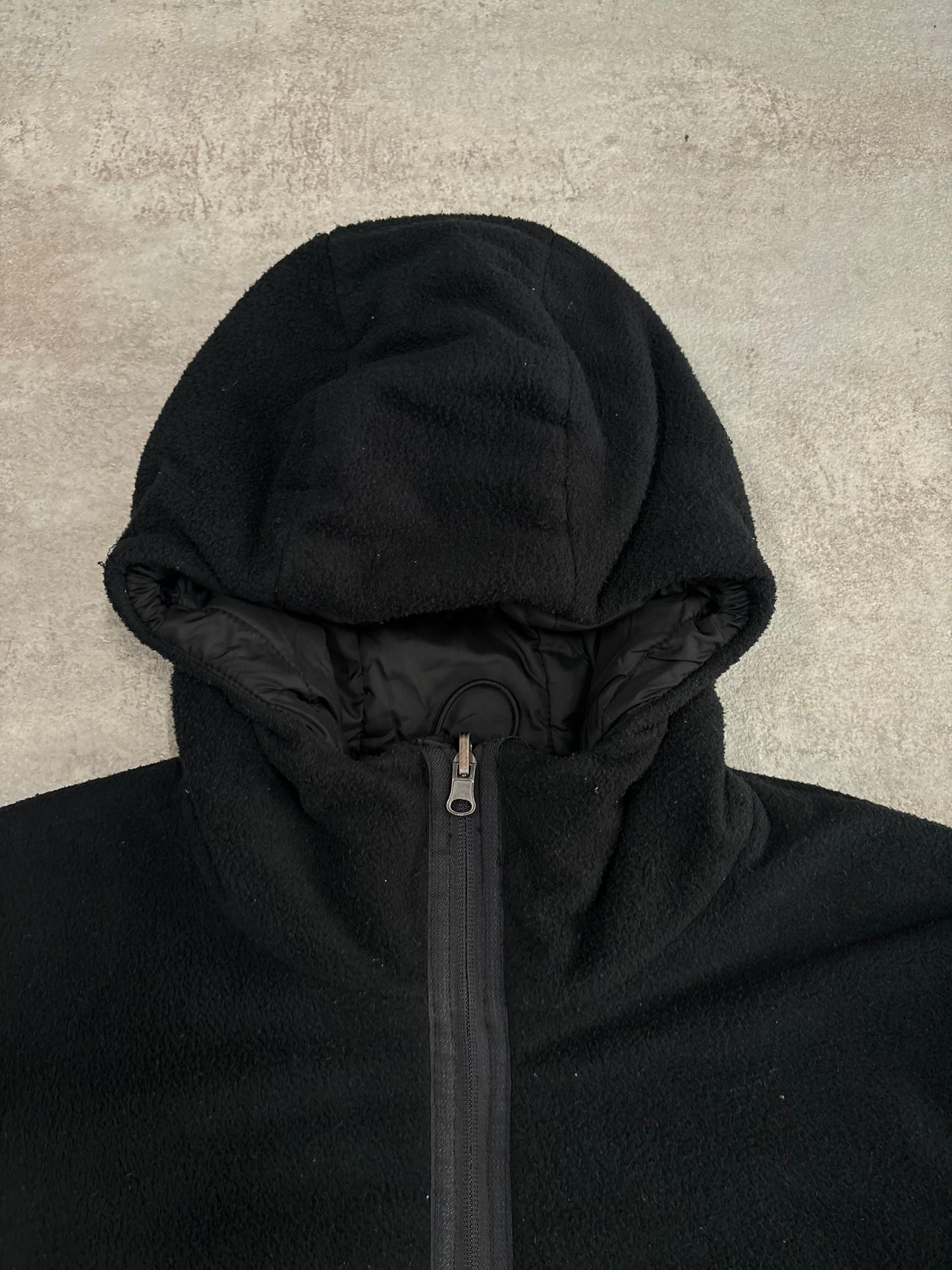 Chaqueta Balaclava Reversible Nylon/Polar Prada Early 00s Vintage - L