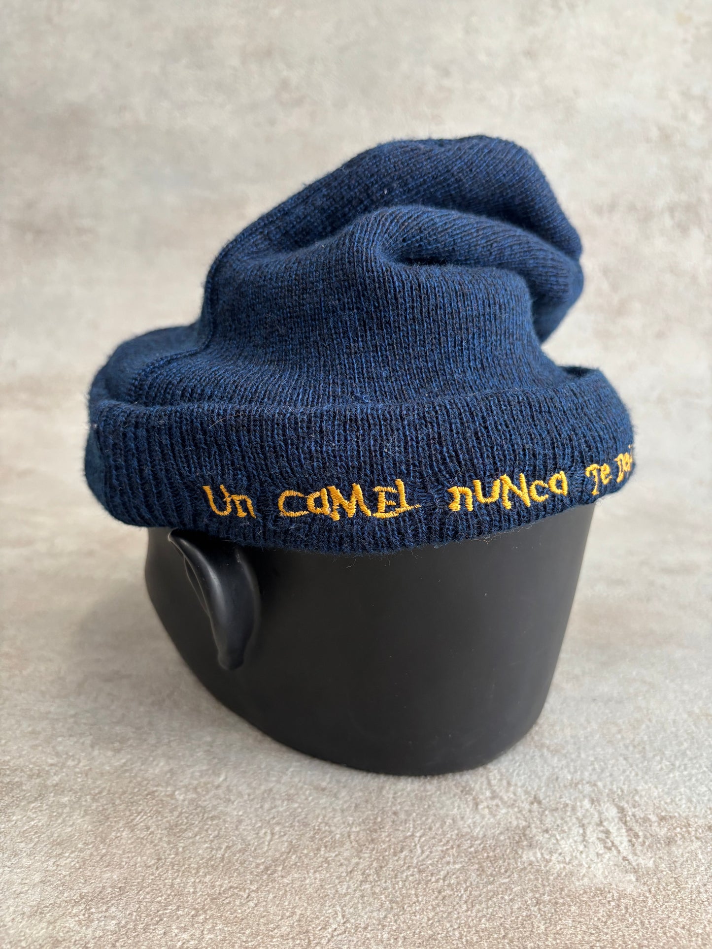 Gorro Camel 90s Vintage