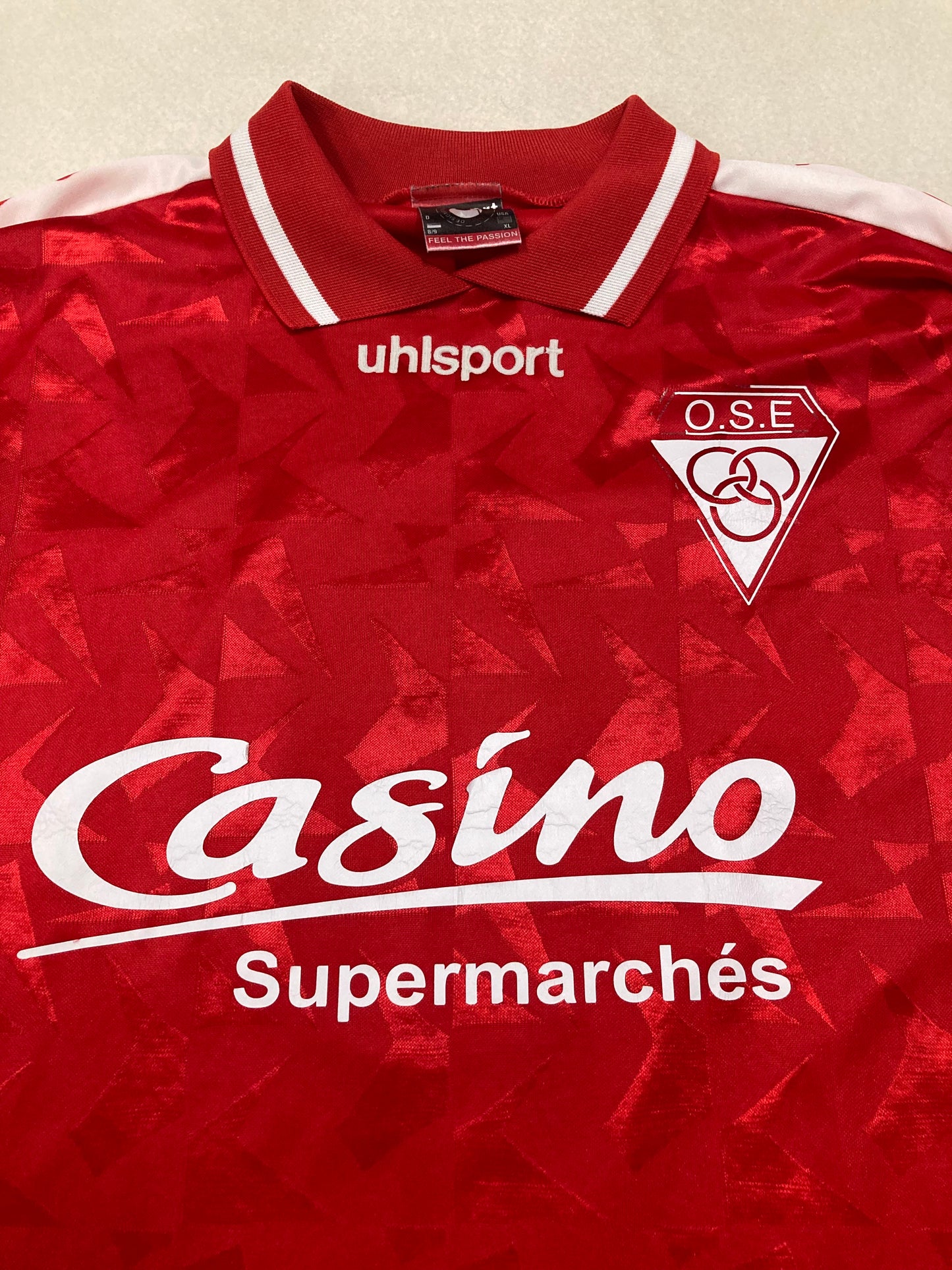 Camiseta Olympique Saint Ettiene ‘9’ 80s Vintage - XL