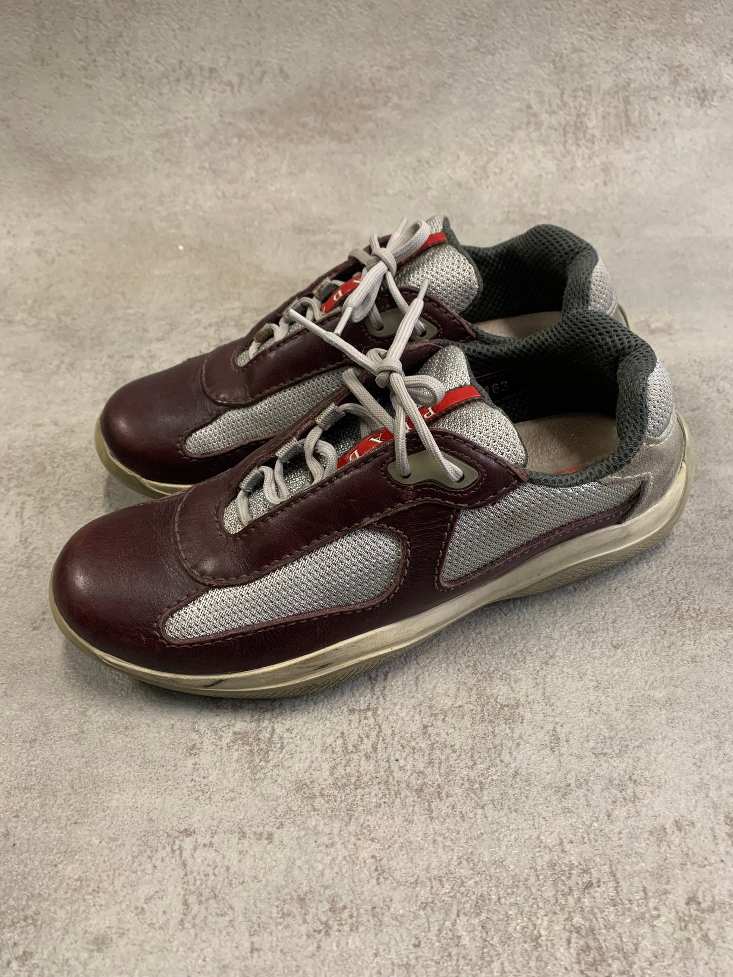 Zapatillas Vintage Prada America’s Cup ‘Burdeos’ - 38