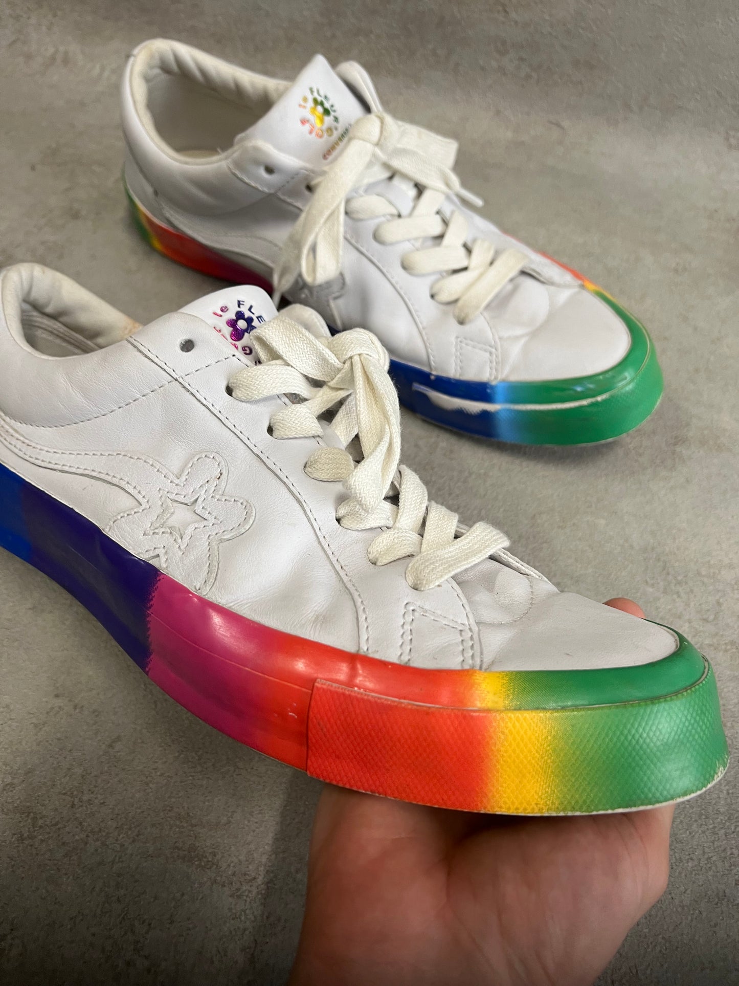 Zapatillas Vintage Converse Golf Le Fleur ‘Rainbow’ - 45