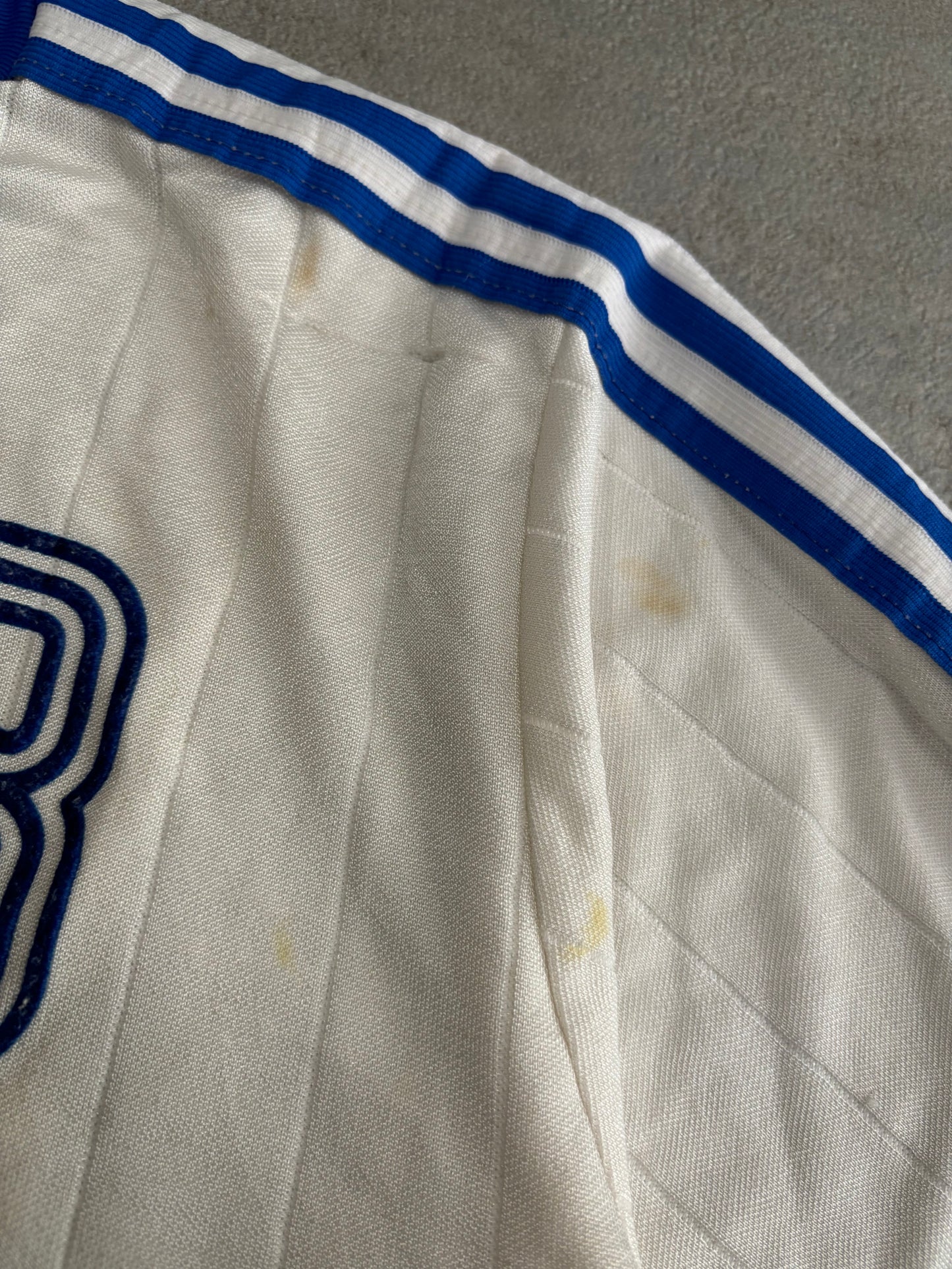 Camiseta Adidas Futbol Alemán Match Worn 13 80s Vintage - M