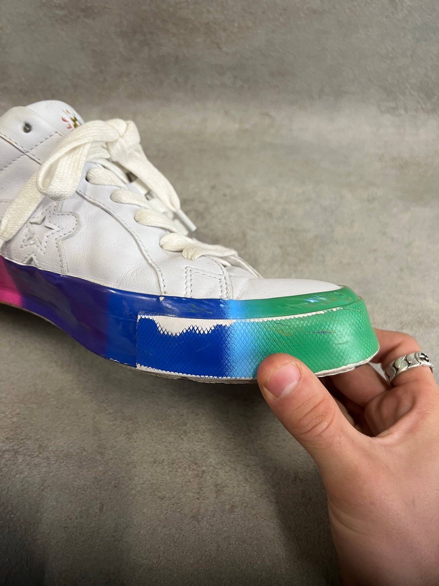 Zapatillas Vintage Converse Golf Le Fleur ‘Rainbow’ - 45