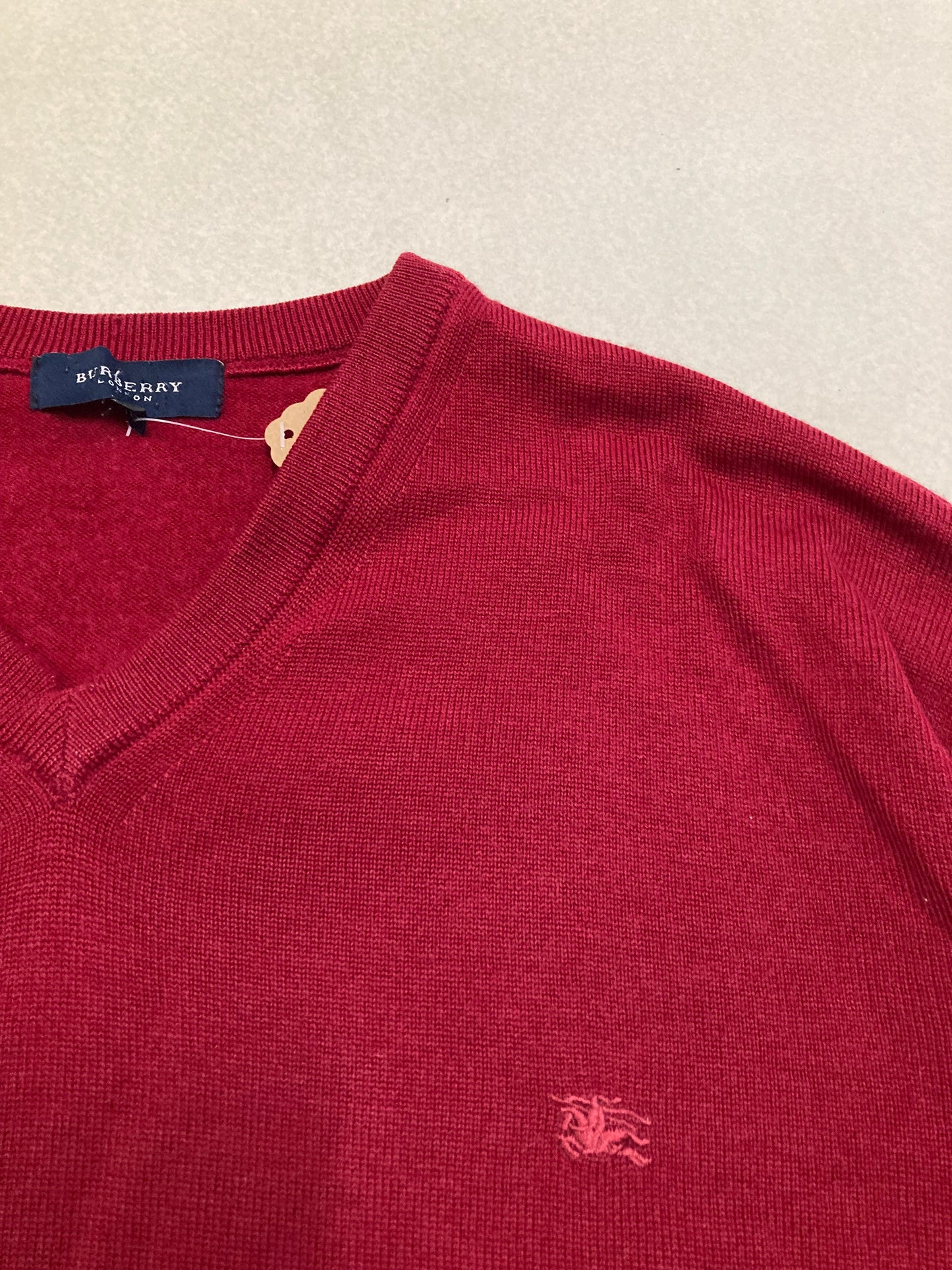 Jersey Pico Burberry 00s Vintage - M