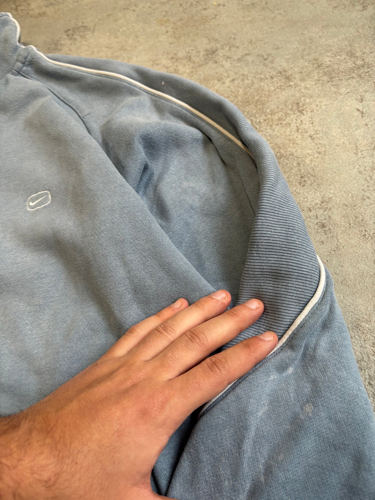 Half Zip Nike Sport Deluxe Series 00s Vintage - S