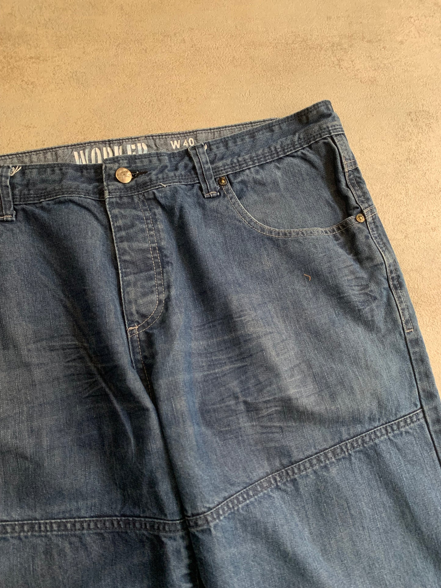 Pantalones Worker Vintage - L