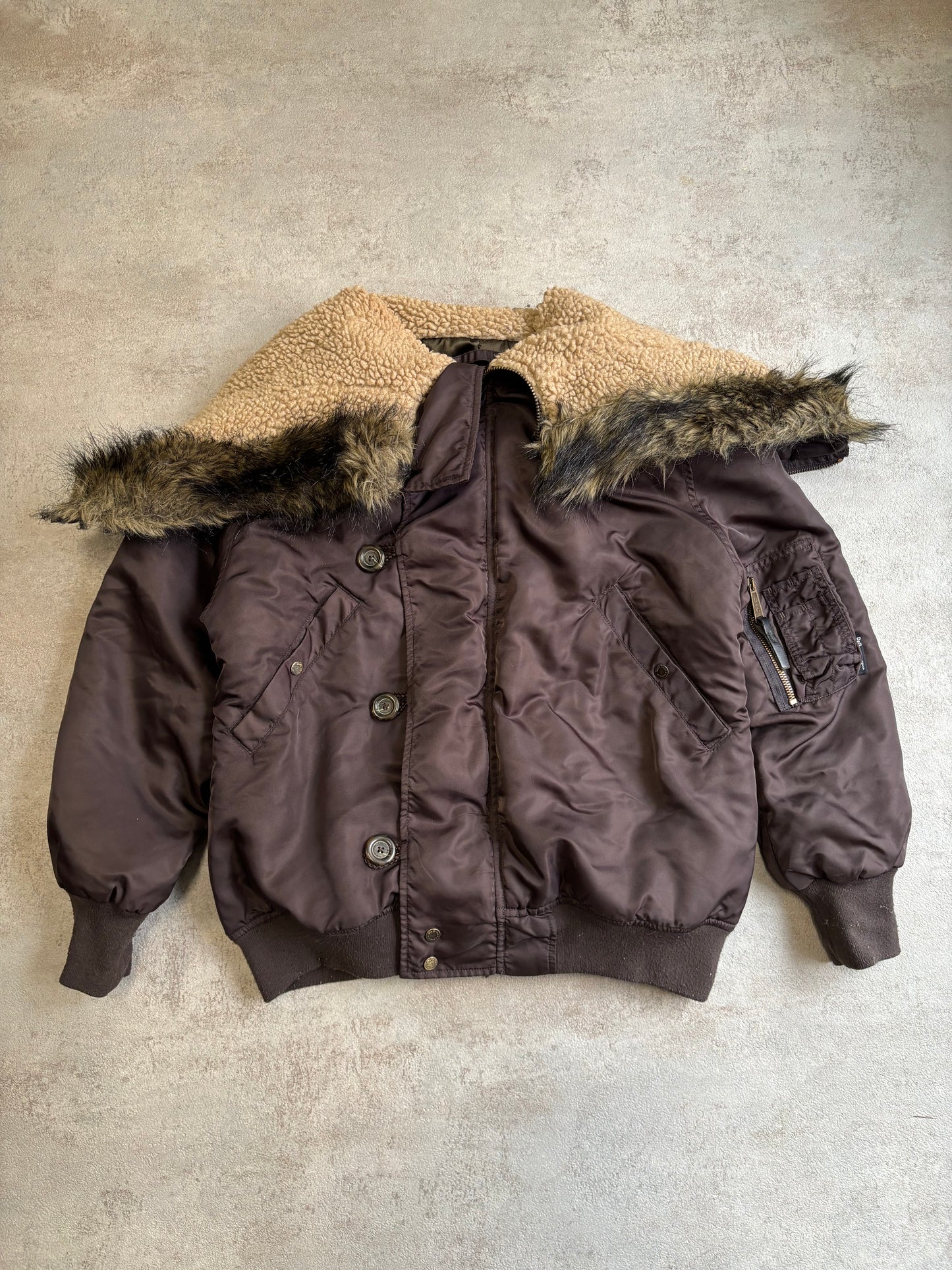 Chaqueta Bomber N2-B Fur Dolce & Gabbana 2002 Vintage - L