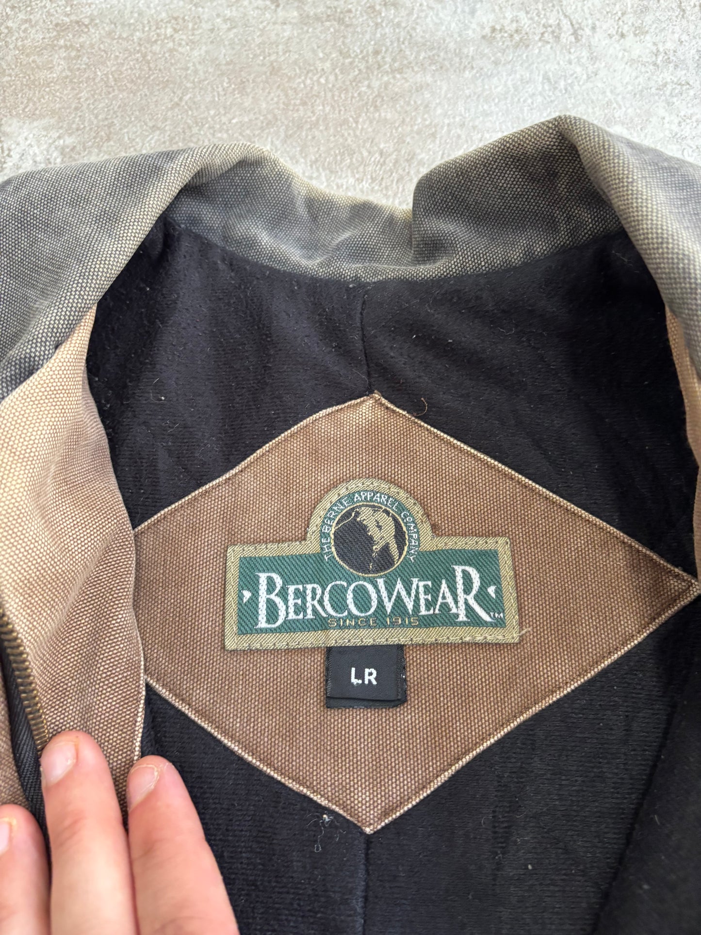 Chaqueta Worker ‘Trashed’ BercoWear 00s Vintage - M