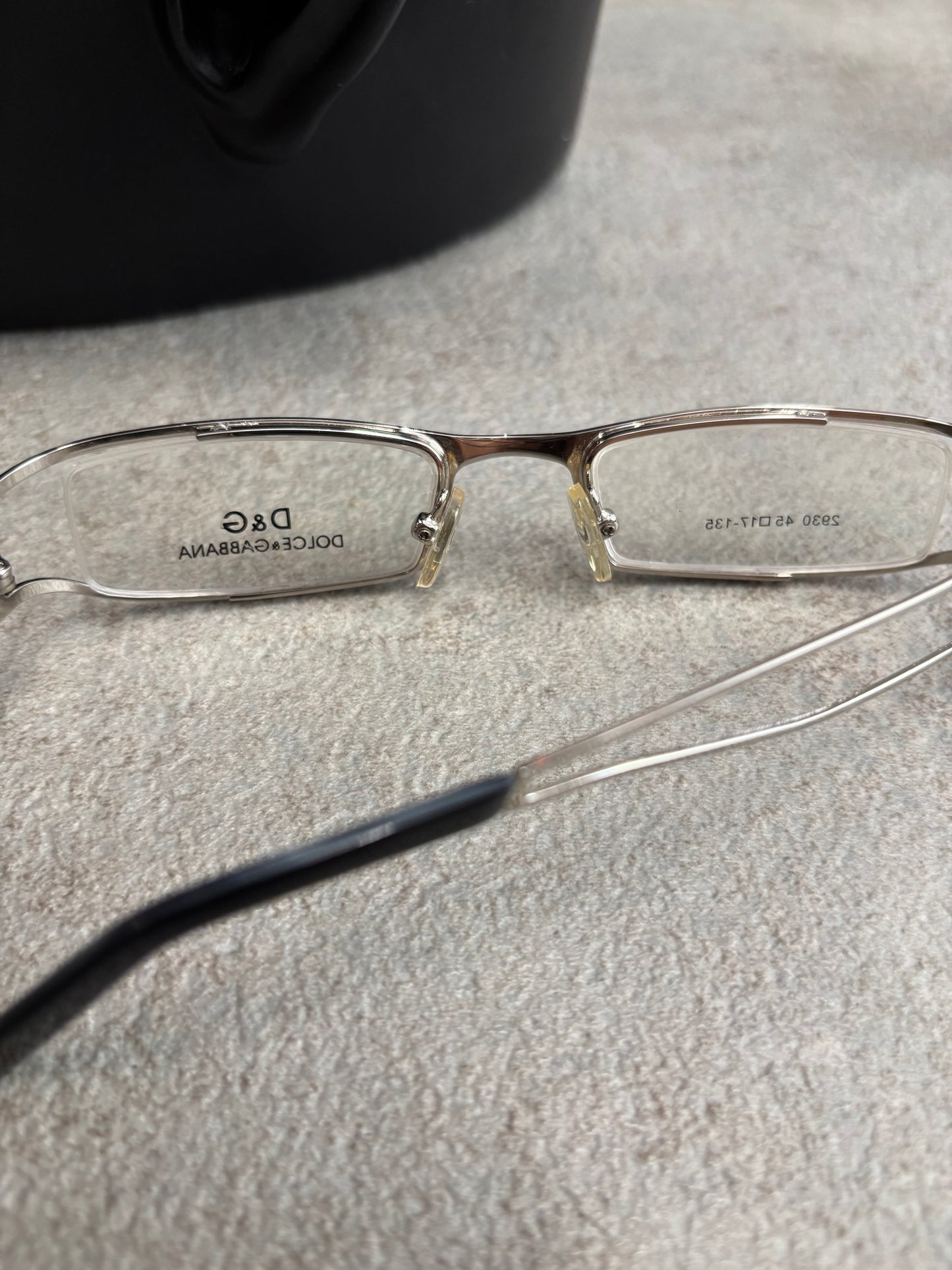 Gafas Rectangulares Dolce & Gabbana 00s Vintage