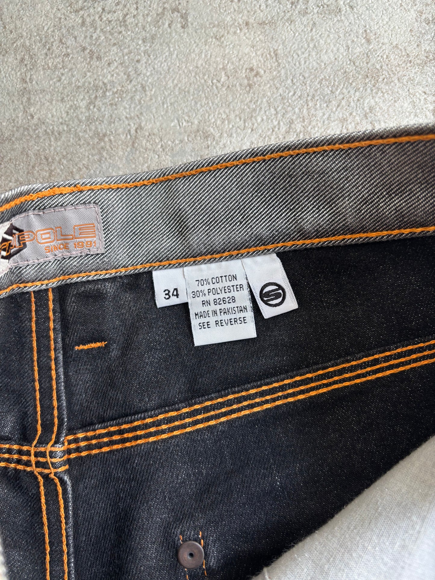 Pantalones Baggy SouthPole ‘Shiny’ 00s Vintage - L