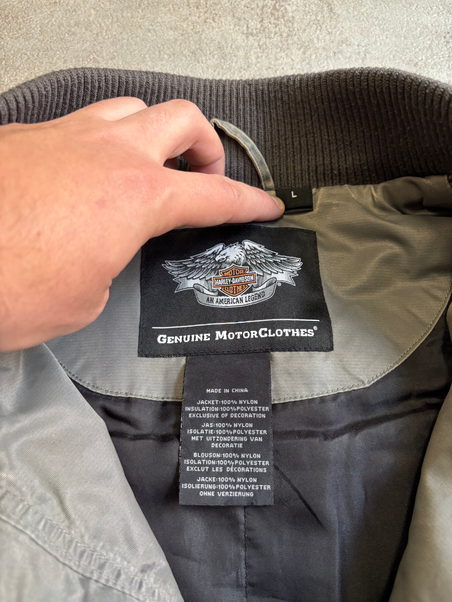 Chaqueta Bomber Racing Harley Davidson 2011 - L