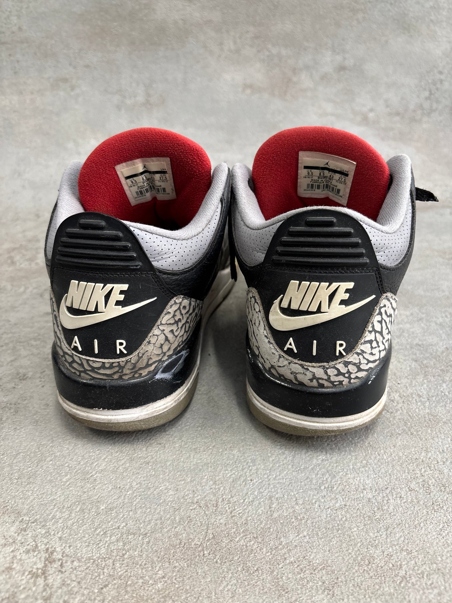 Zapatillas Jordan 3 Retro OG ‘Black Cement 2018’ - 43