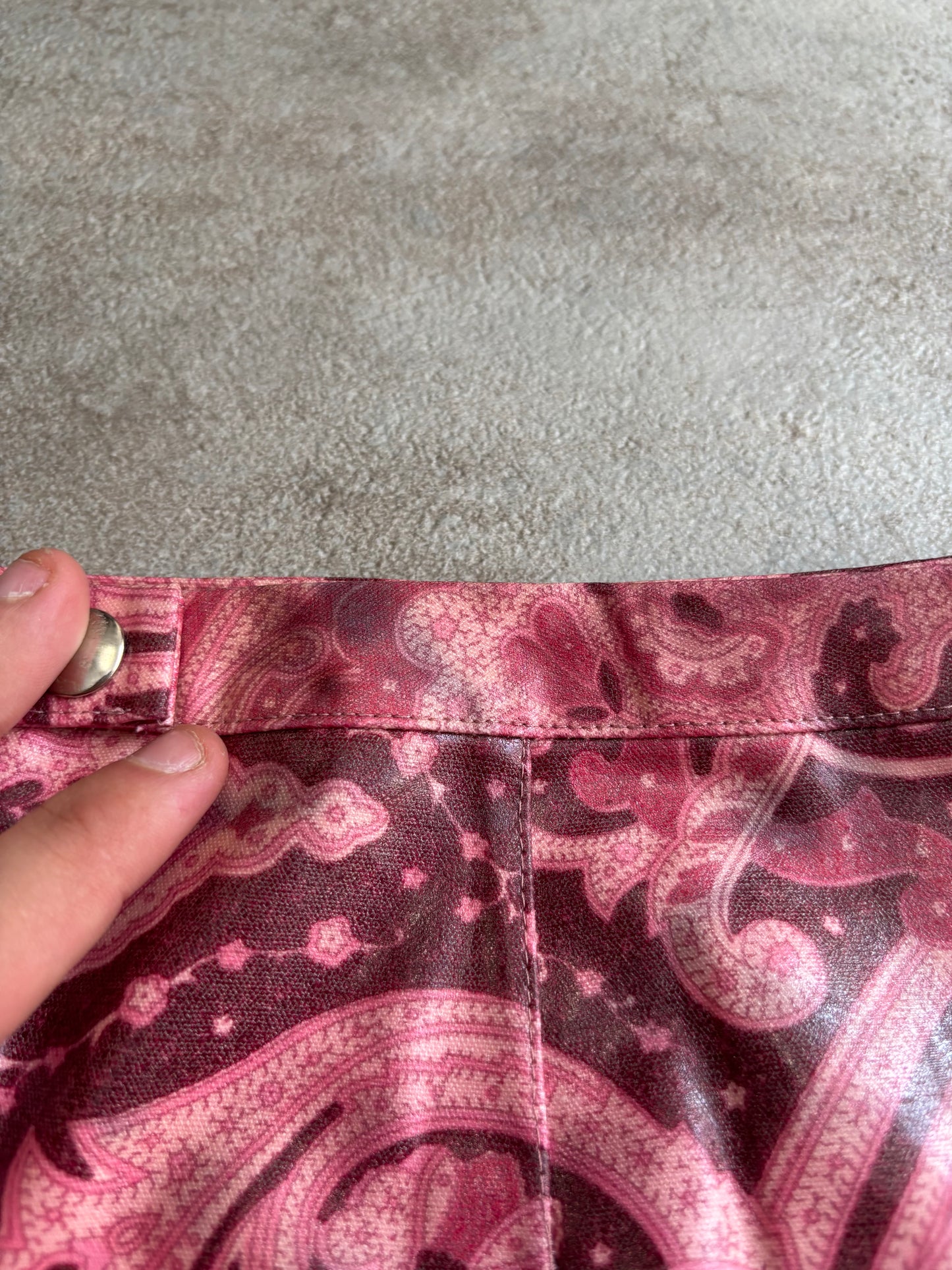 Falda Deadstock ‘Plastic Full Print’ Dolce & Gabbana 2000 Vintage - M
